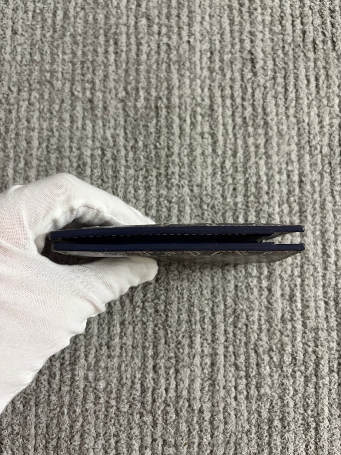 (새상품급) 고야드 생피에르 카드지갑 네이비 상품이미지5