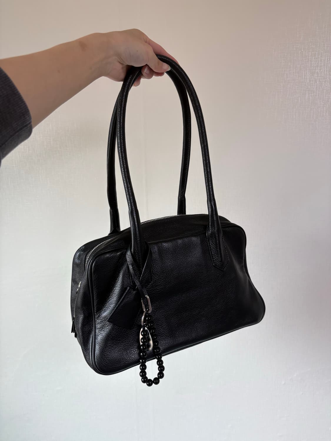 TAESEOUL 태서울 커브 토트백 블랙(참 포함) 상품이미지8