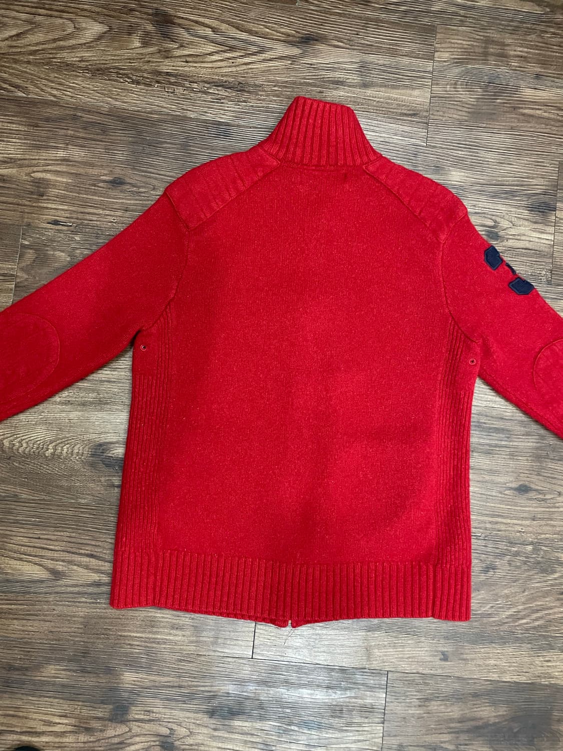 폴로 랄프로렌 여성 빅포니 램스울 집업 자켓 레드 상품이미지10