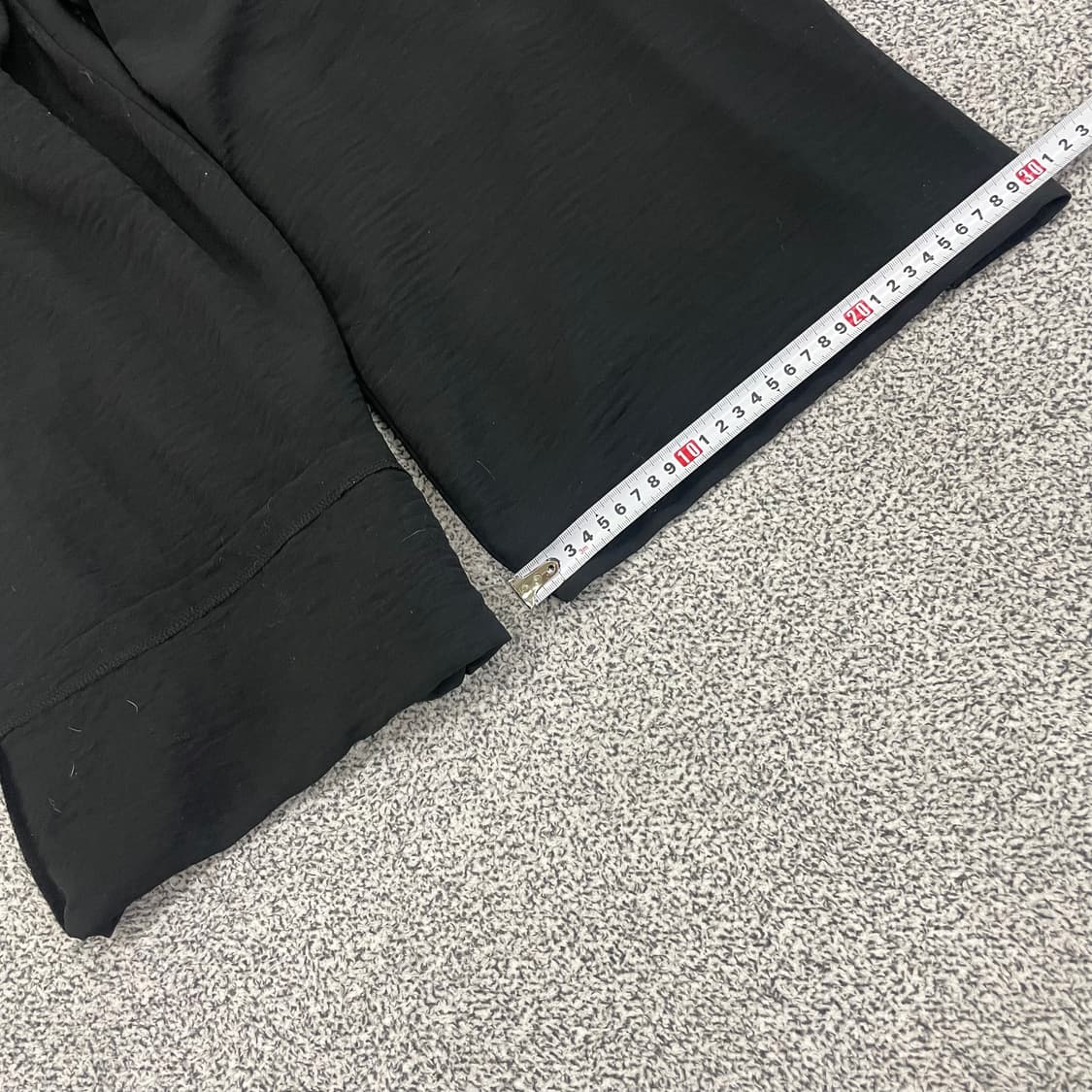 [S] 새상품 자라 쿨 터치 테크니컬 와이드 팬츠 0102HS1 상품이미지7