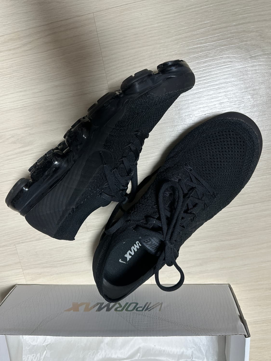 베이퍼맥스 플라이니트 트리플블랙 OG 290 상품이미지3