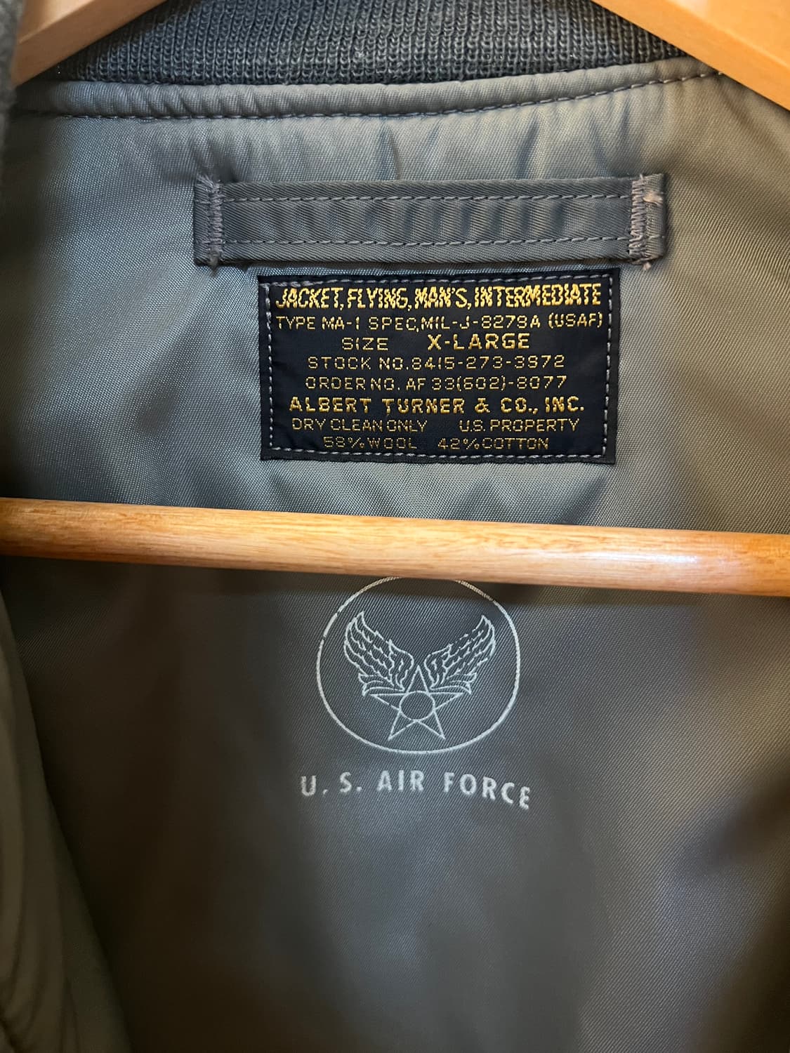 XL 토이즈 맥코이 ma-1 상품이미지4