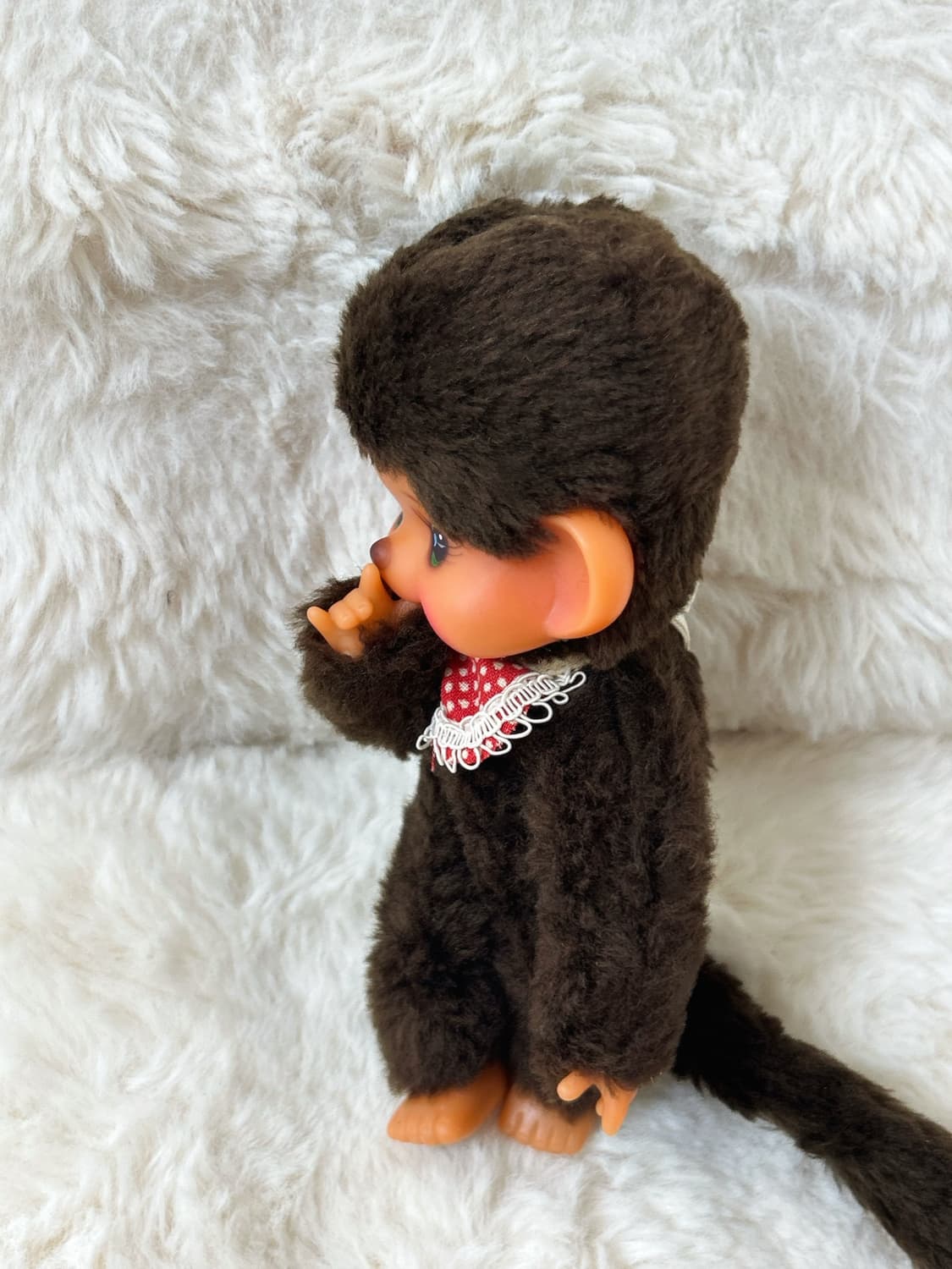 일본 고전•쇼와레트로 원숭이 인형 sucking monkey / 몬치치X 상품이미지8