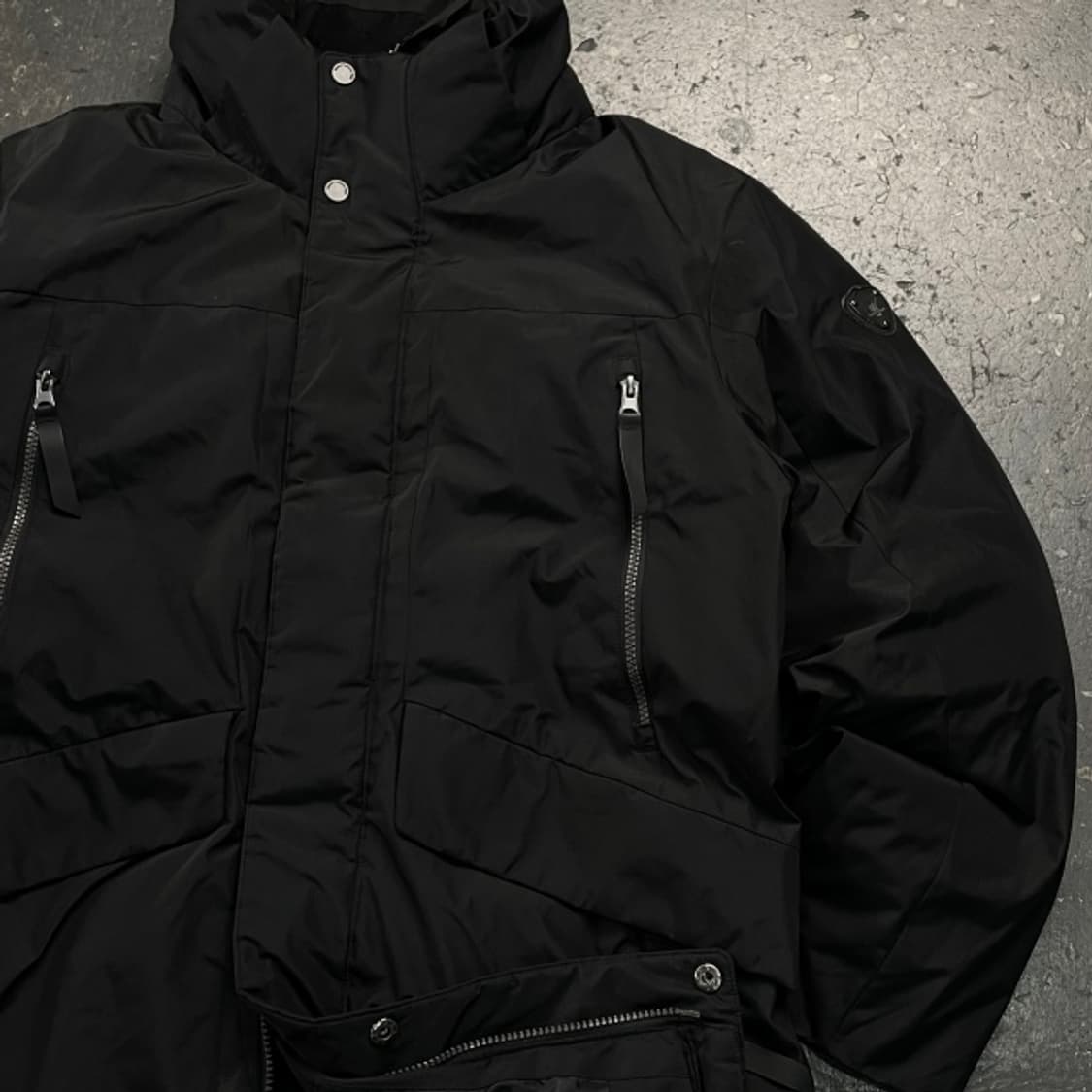 105 헨리코튼 골프 덕다운 롱패딩  상품이미지2