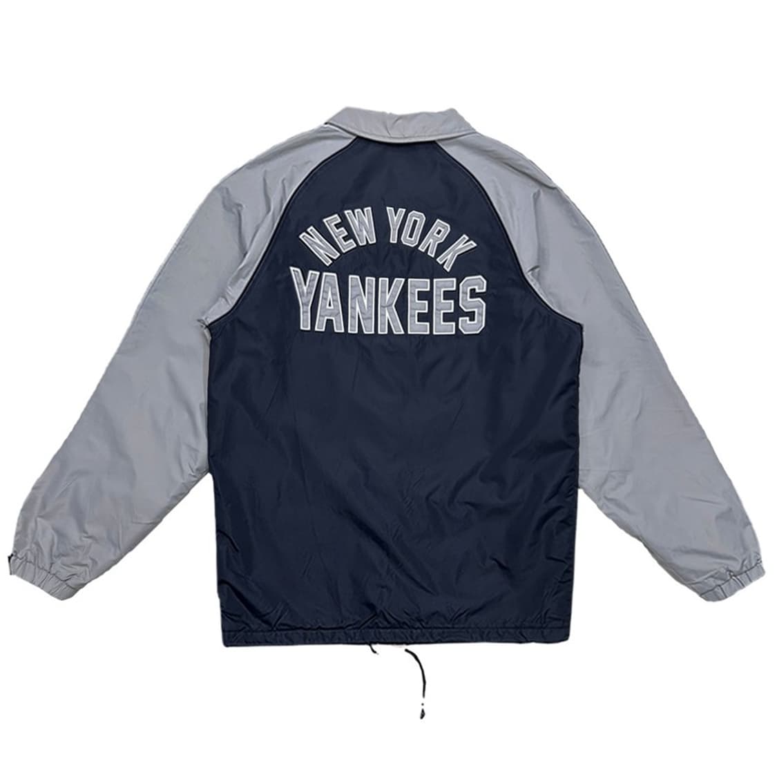 뉴욕 양키즈 MLB 맨즈 코치 자켓 네이비 S 상품이미지8