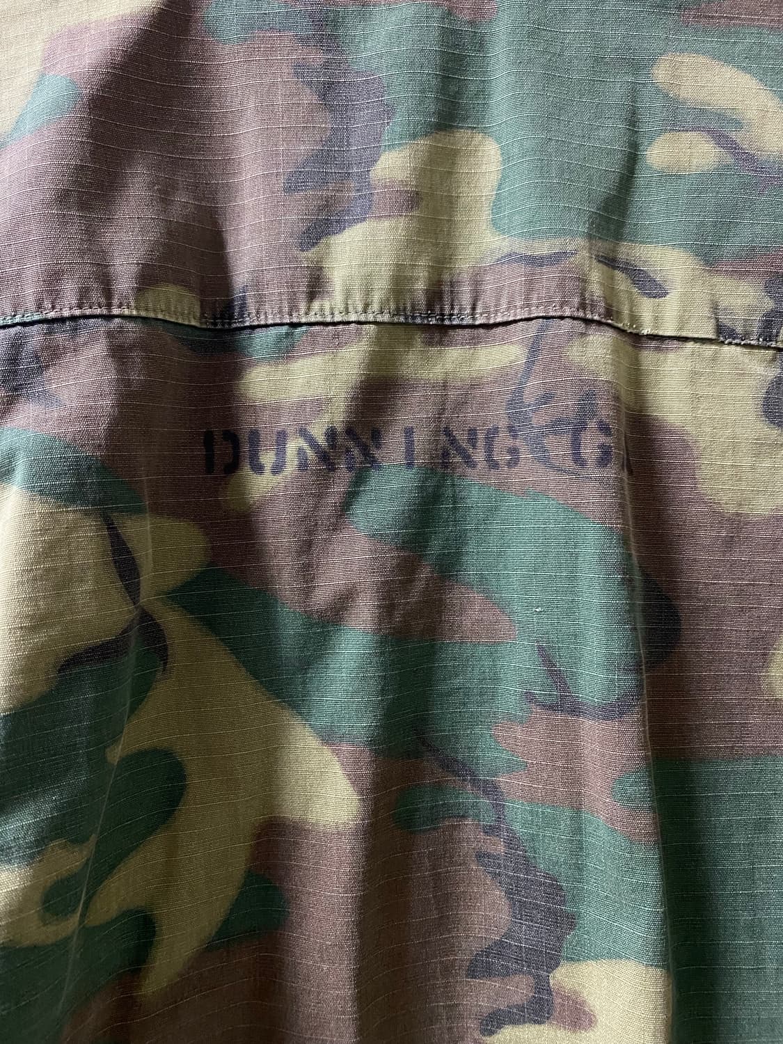 60s USMC 미해병대 ERDL 패턴 정글 퍼티그 스몰 레귤러 상품이미지5