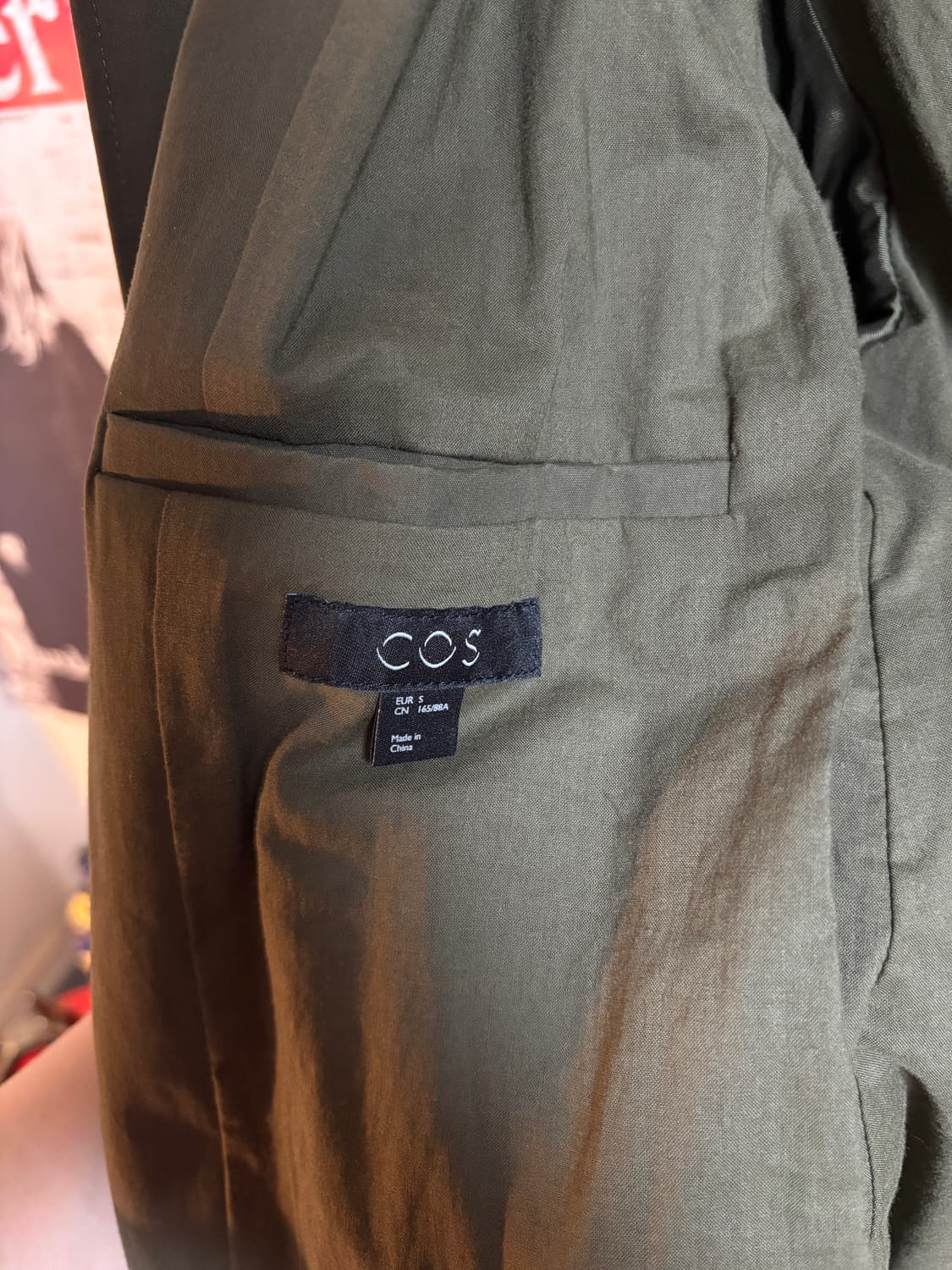 cos 코스 모즈코트 피쉬테일 카키 상품이미지5