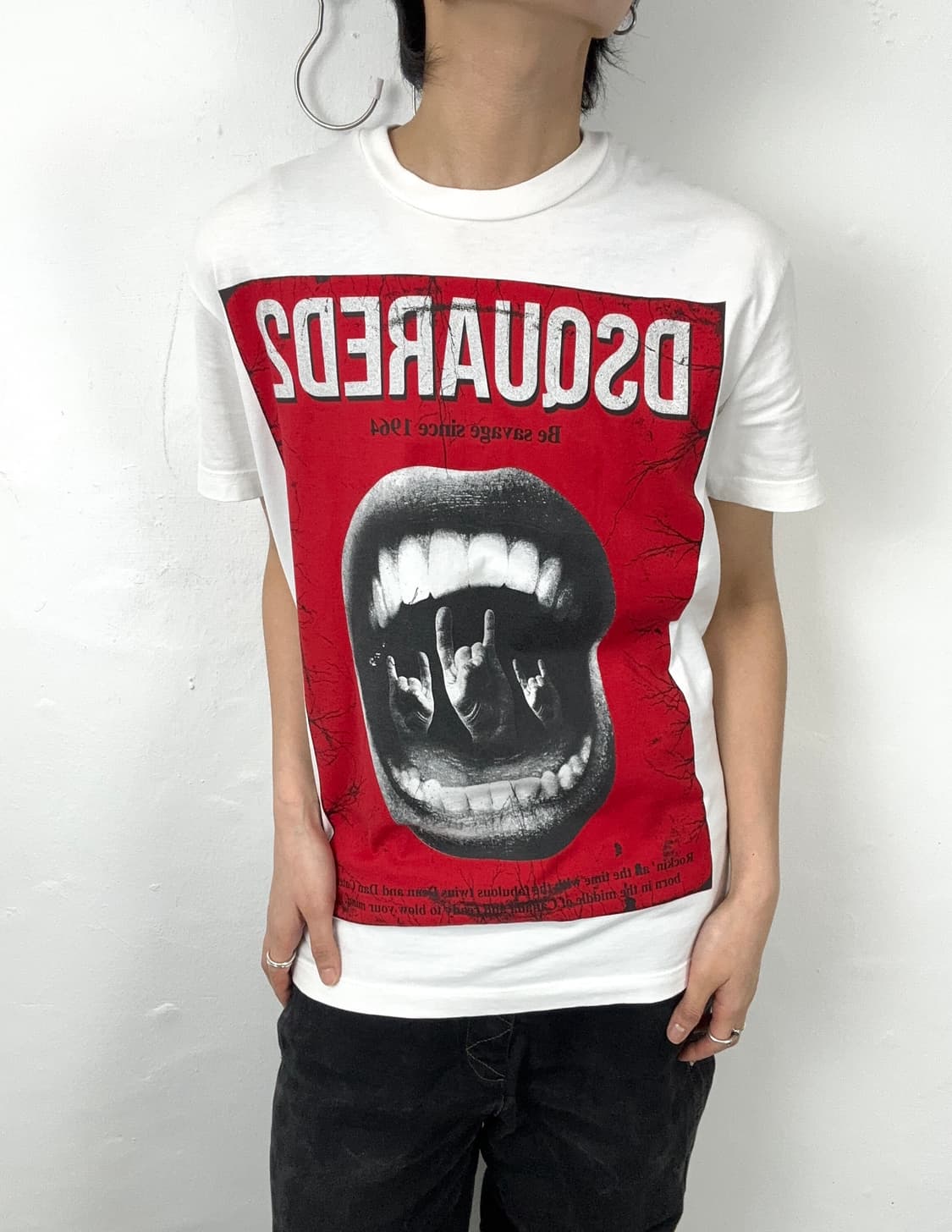 DSQUARED2 19SS “Be Savage” Rock Graphic  상품이미지1