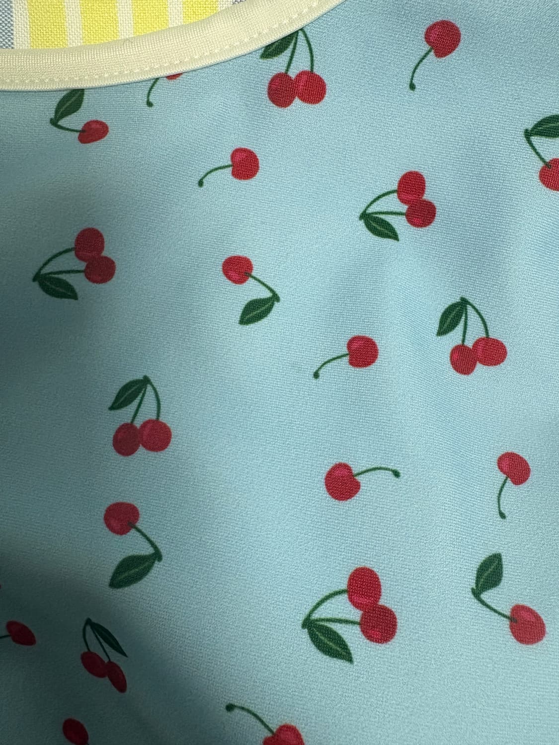 써피 RIBBON TIE 체리 원피스 수영복 S (1회착용) 상품이미지7