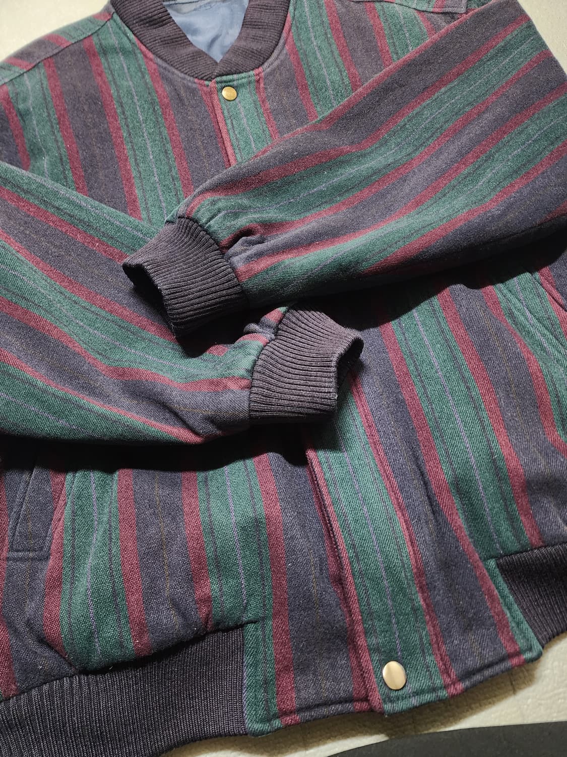 라코스테 올드스쿨 울 블루종 자켓 상품이미지8