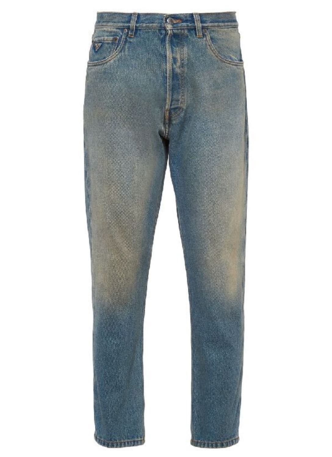 프라다 삼각로고 유즈드 데님팬츠 상품이미지1