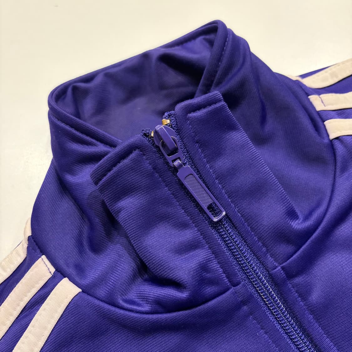 [95] 13s 아디다스 파이어버드 퍼플 삼선 트랙탑 져지 C89 상품이미지5