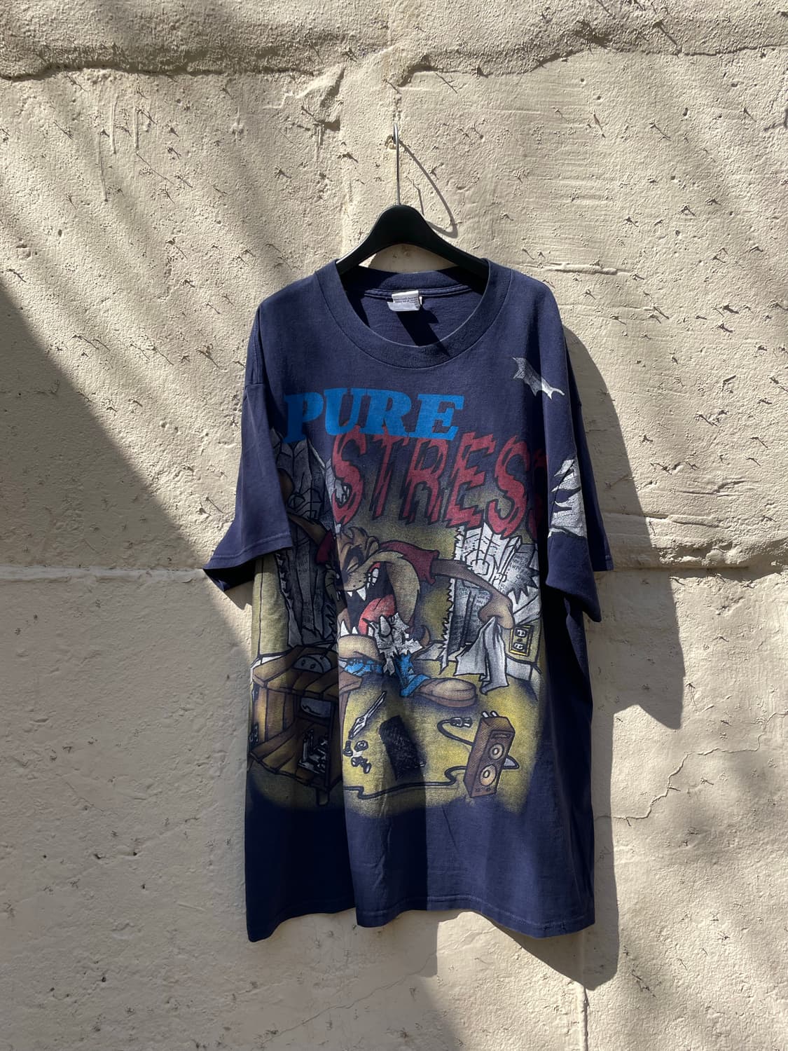 90s 루니툰즈 태즈 풀프린트 티셔츠 상품이미지1