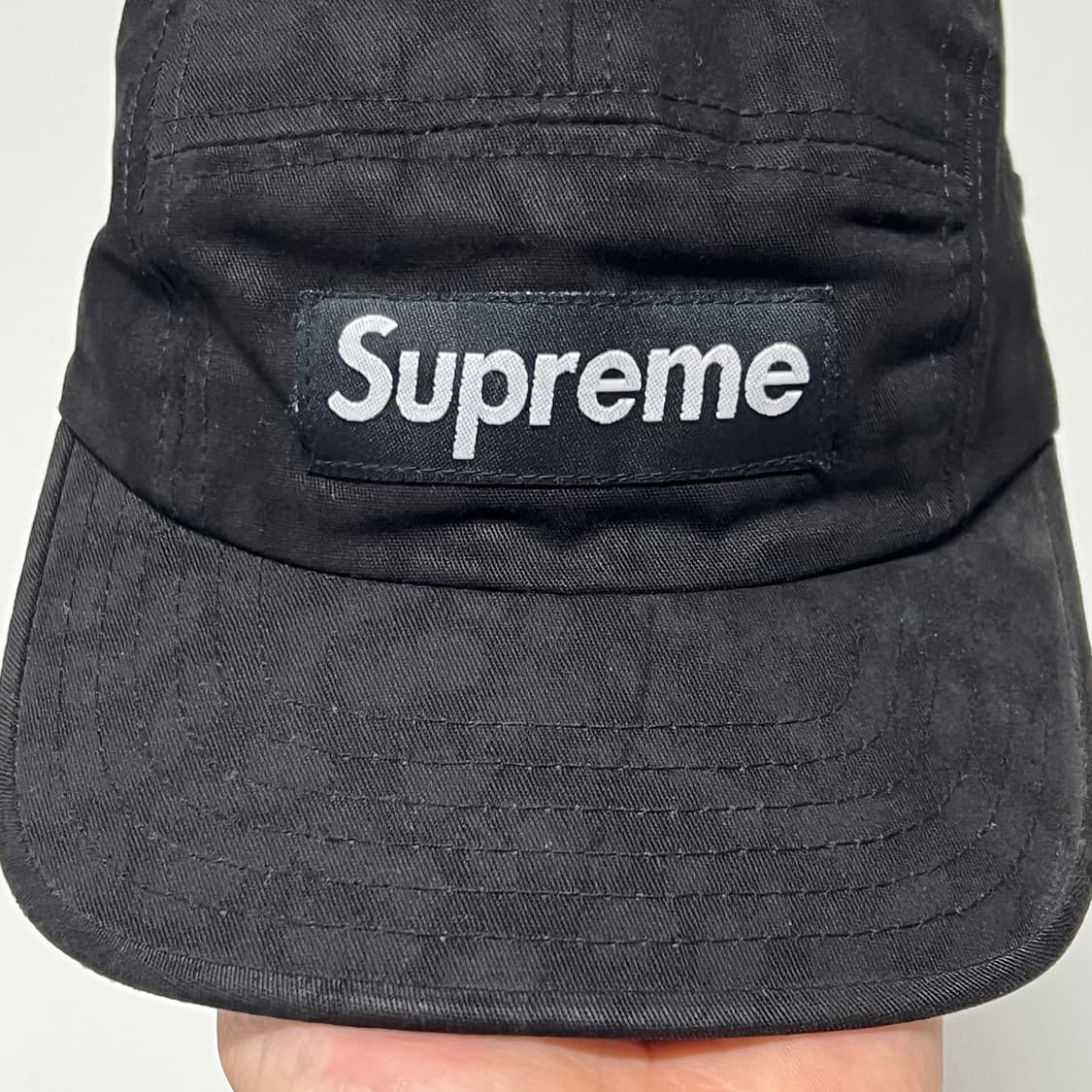 슈프림 2005 흑표범 레오파드 캠프캡  상품이미지6