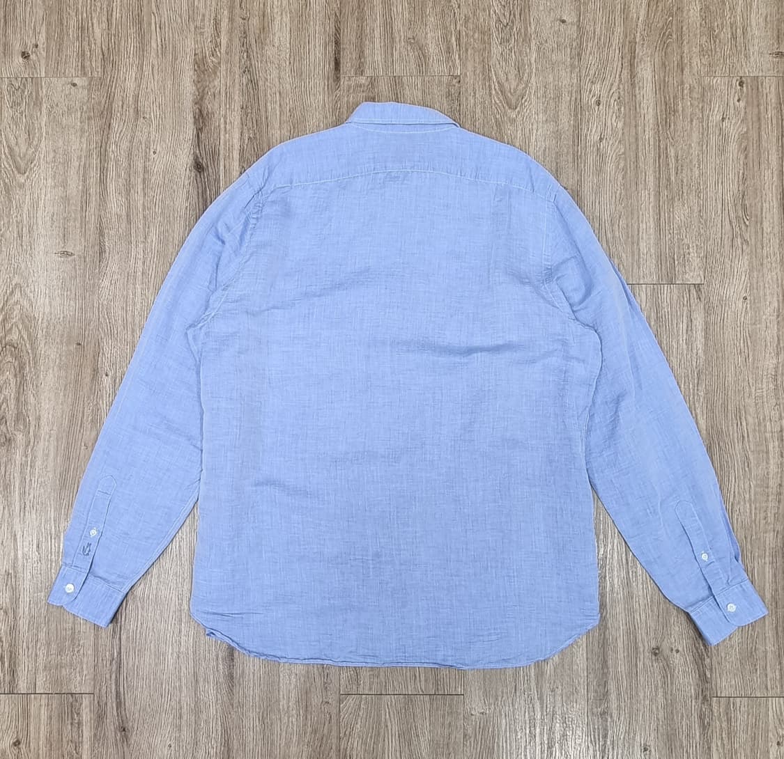 라코스테 린넨66% 혼방 셔츠 45size _ 남성 2xl 추천 상품이미지5