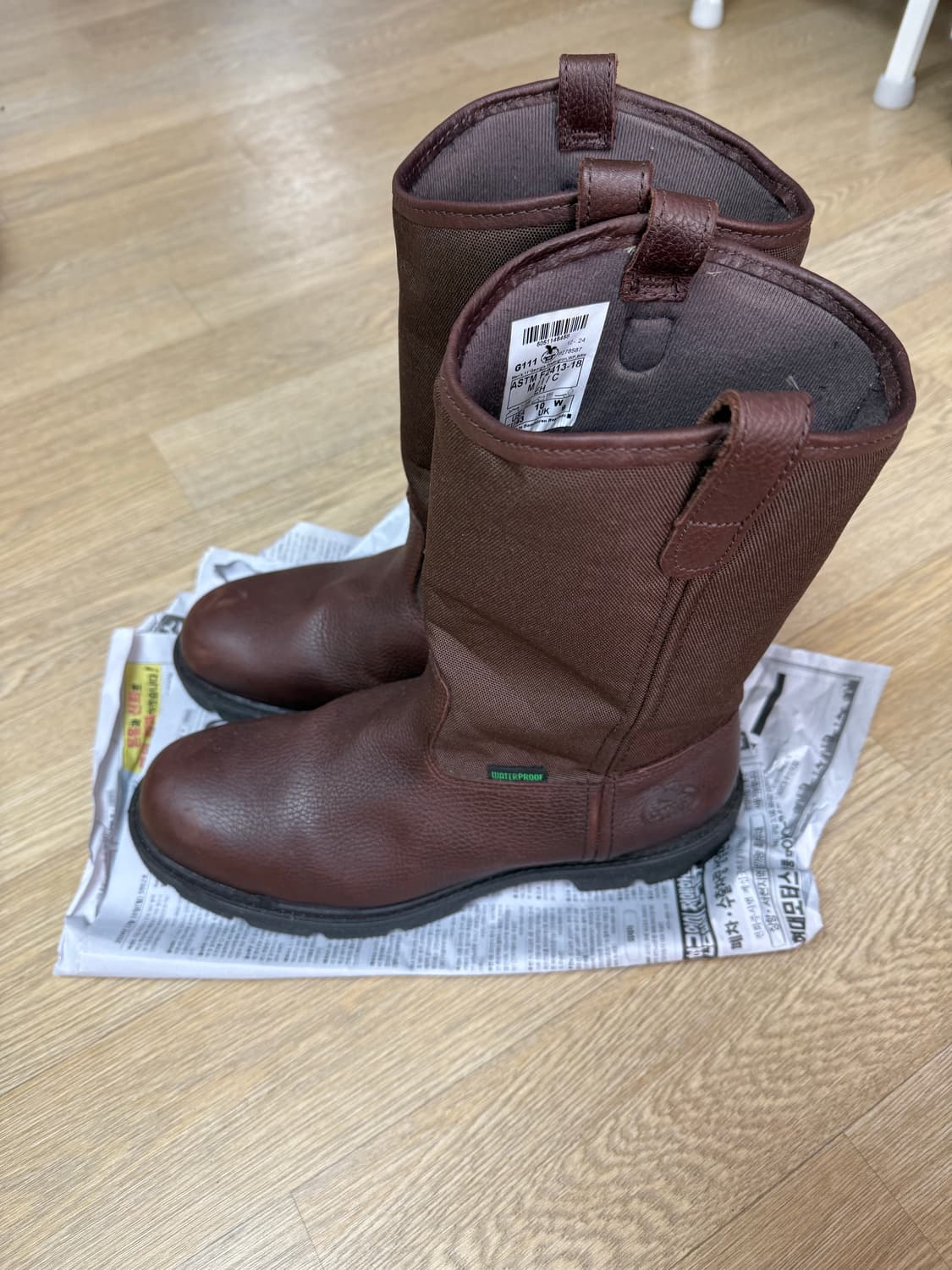 조지아 웰링턴 부츠 us10W 풀박 상품이미지4