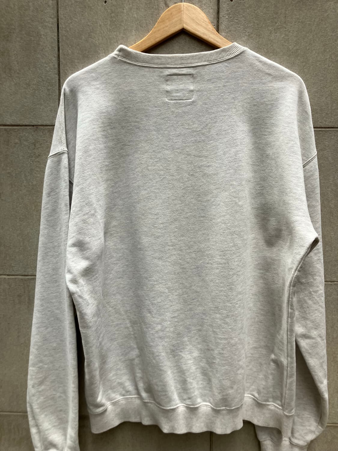 그라미치 아치로고 맨투맨 오트밀 L 상품이미지3