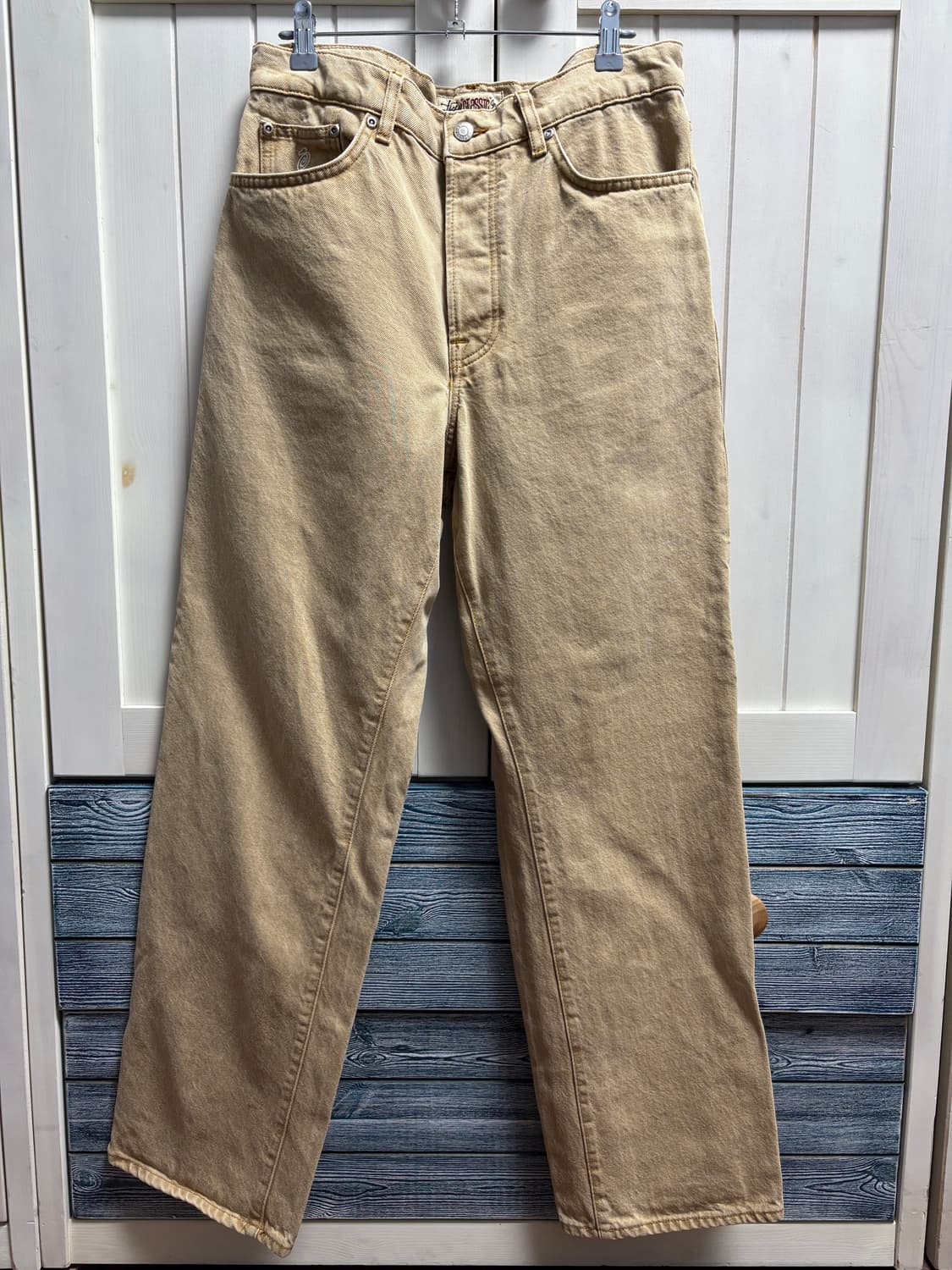 스투시 뉴 클래식 진 베이지 31 사이즈 상품이미지2