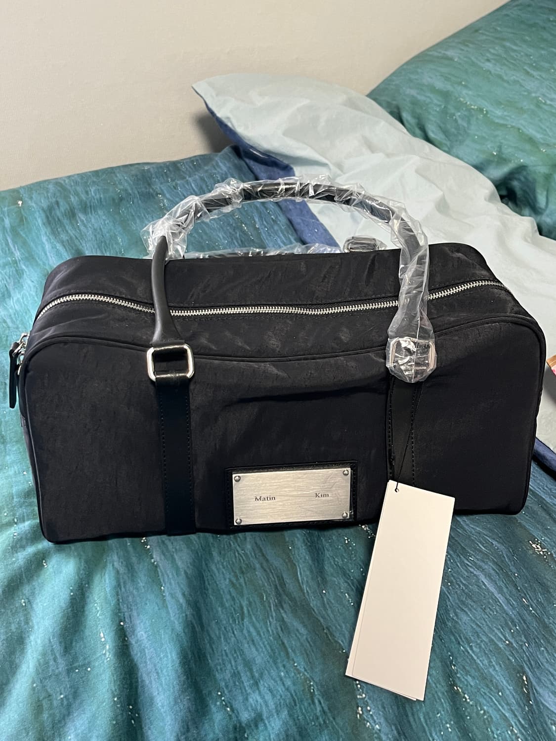 마뗑킴 스포티 토트백 블랙 새상품 상품이미지1