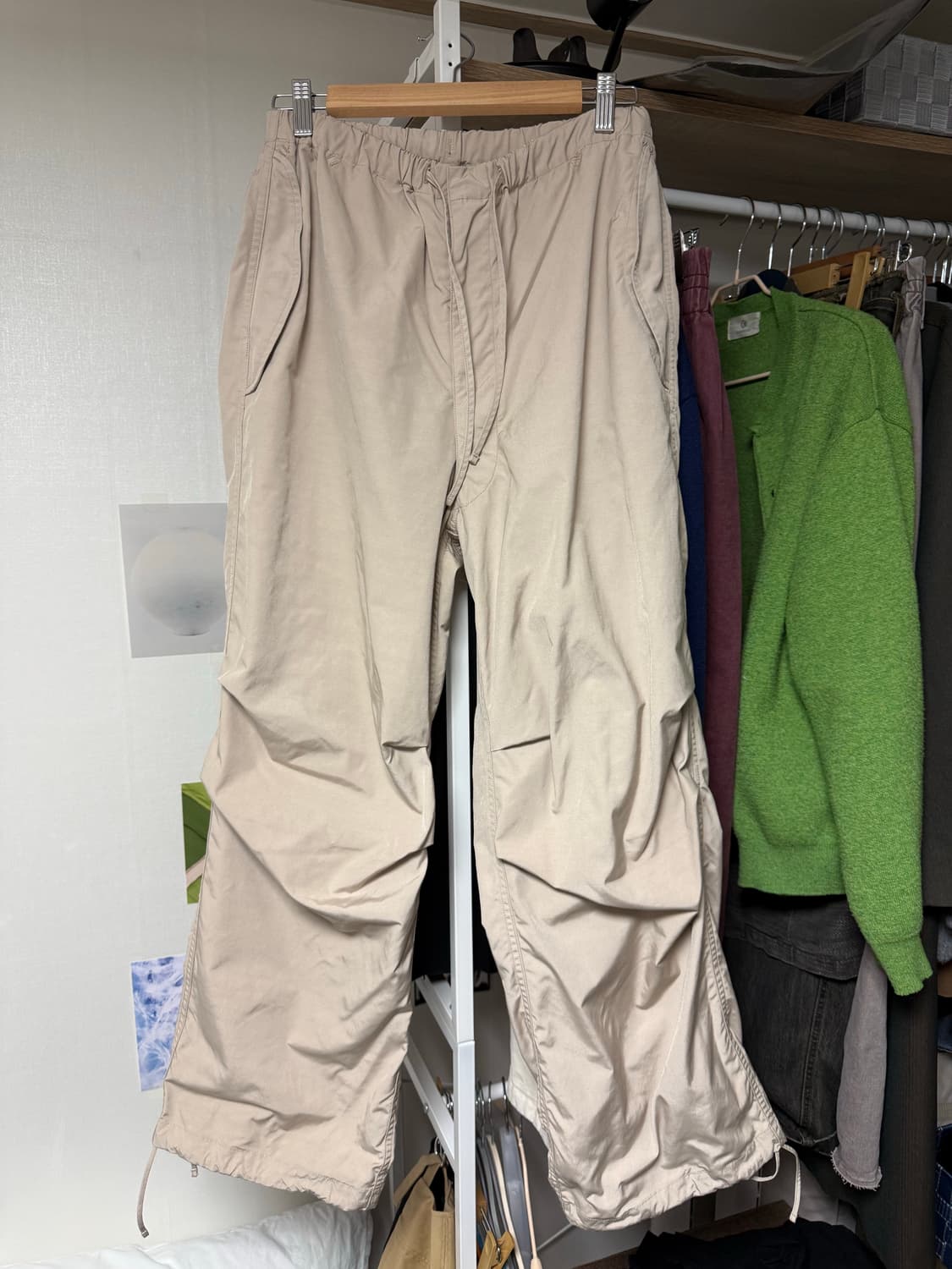 over cargo pants - sand beig 상품이미지1