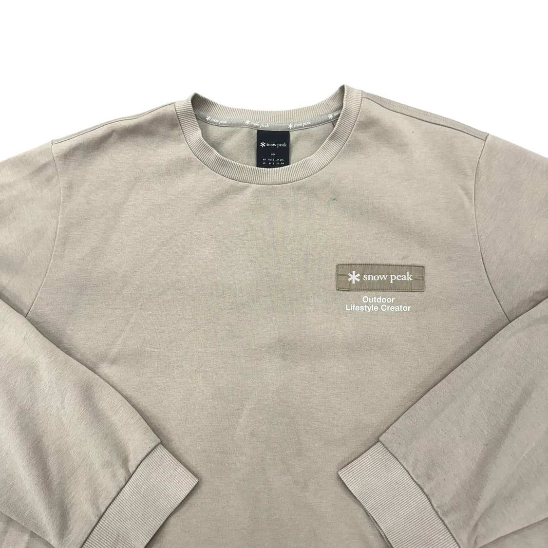 스노우피크 맨투맨 상품이미지2