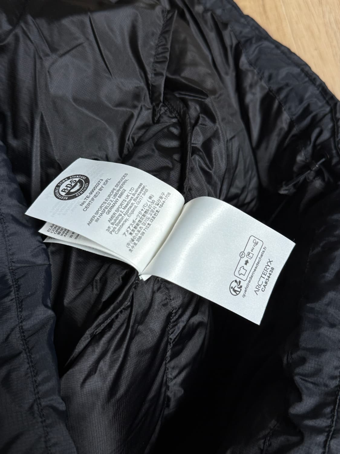 아크테릭스 토륨 자켓 블랙 XXL 상품이미지4