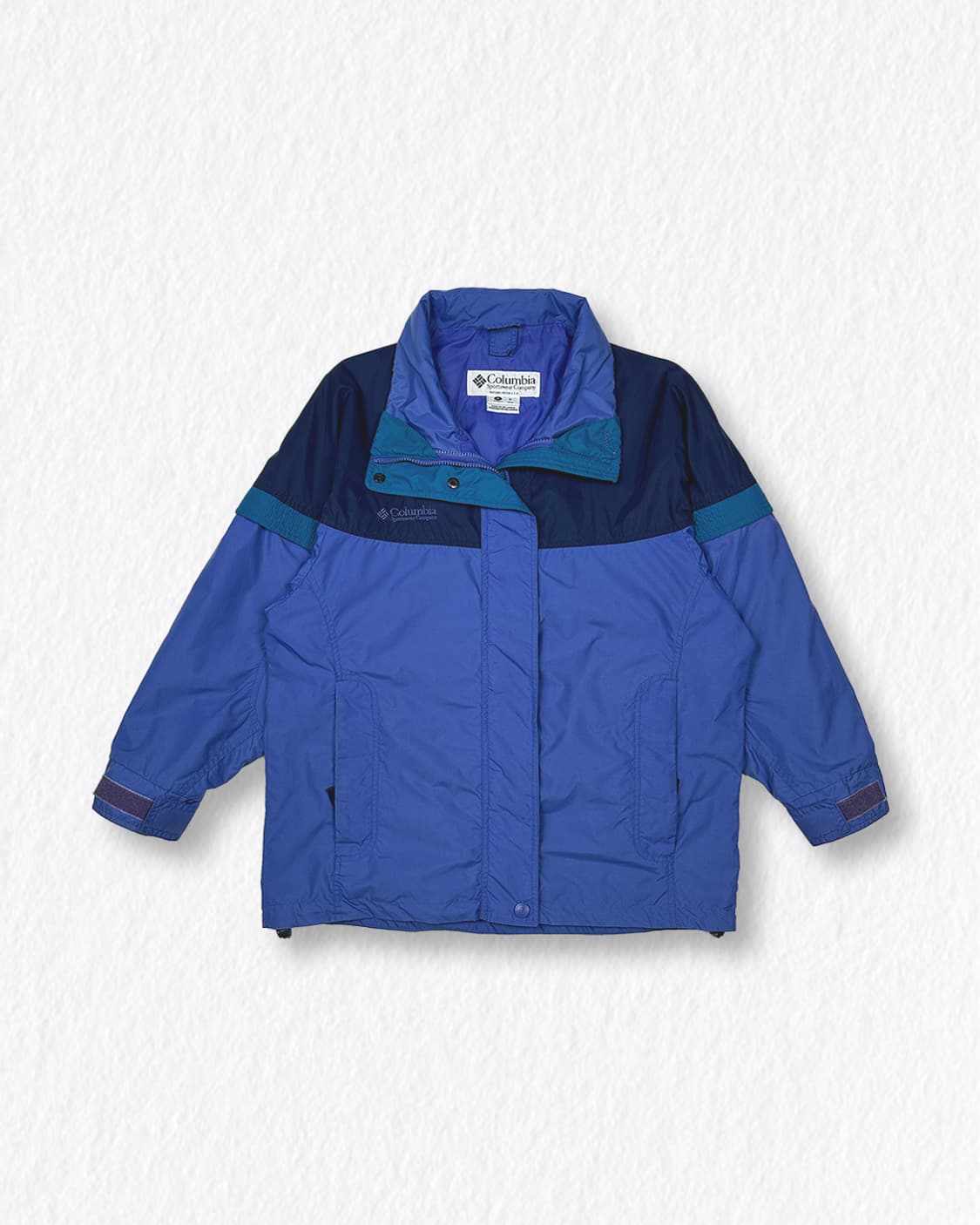 콜럼비아 바람막이 블루 상품이미지1