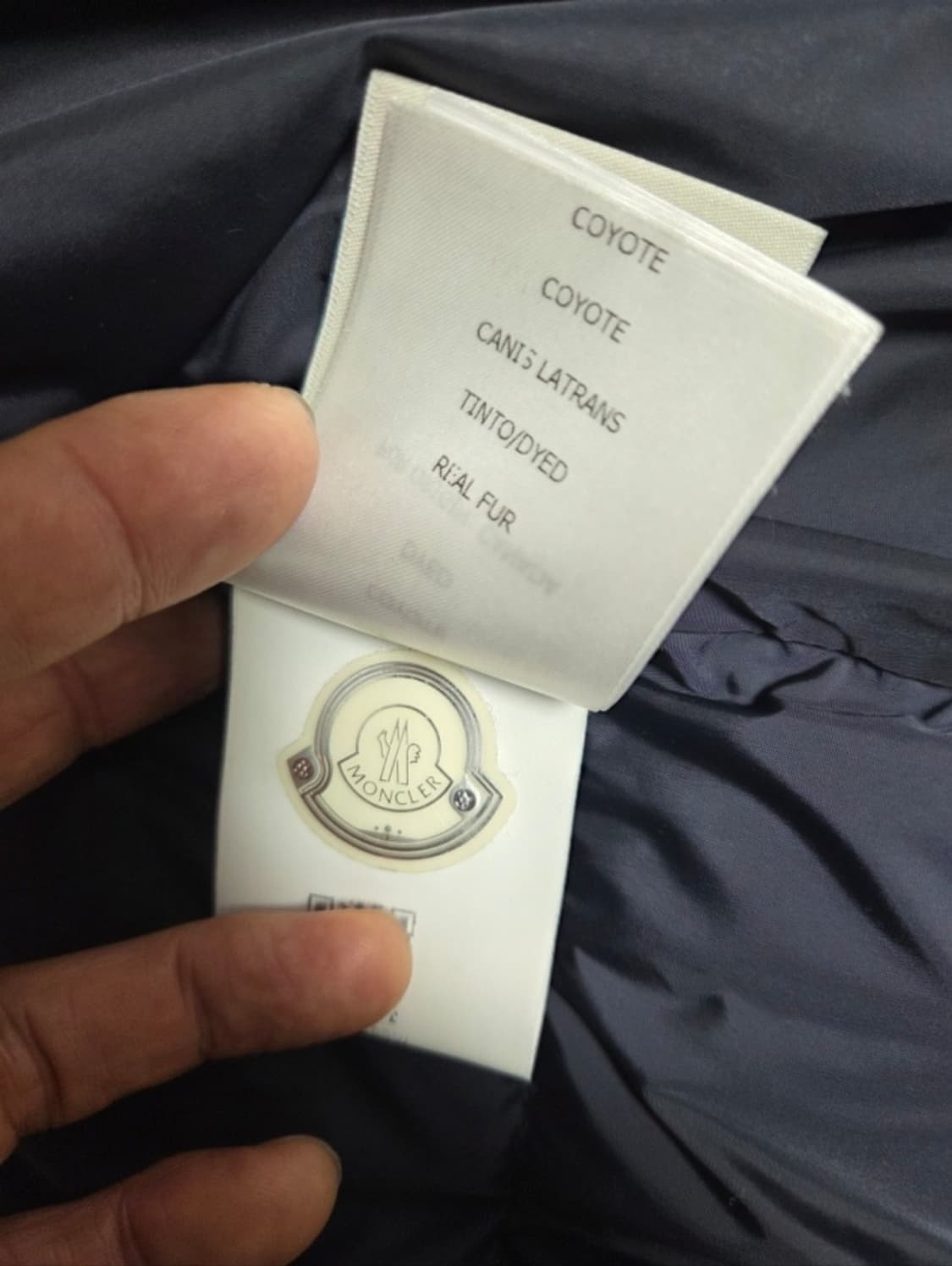 몽클레어 클루니 3호 네이비 다운패딩 점퍼 상품이미지9