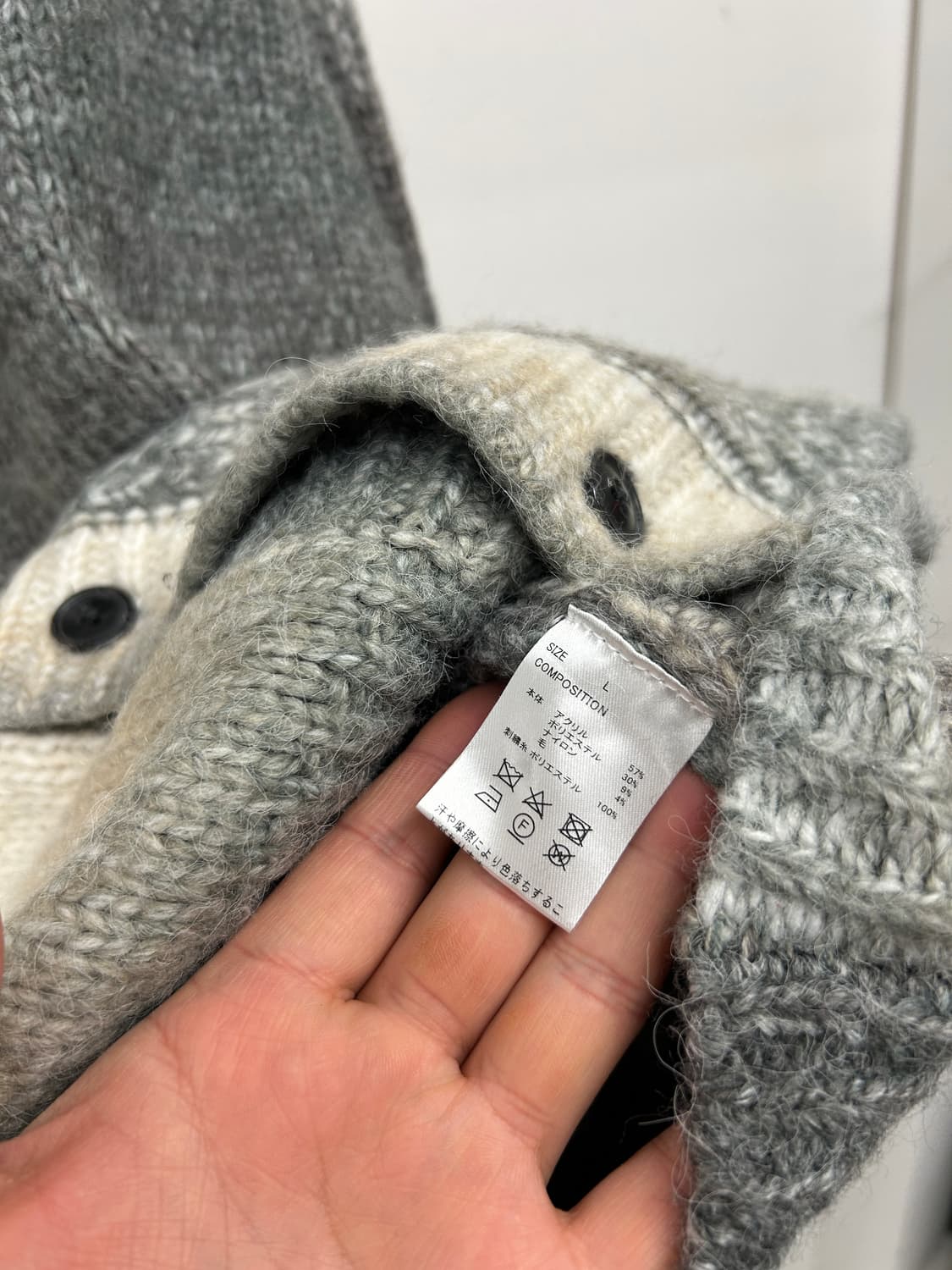 YoungerSong 영거송 라운드 그라데이션 가디건 상품이미지4