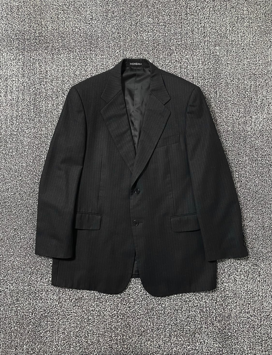 빈티지9. YSL 입생로랑 빈티지 스트라이프 정장 자켓 블레이저 상품이미지1