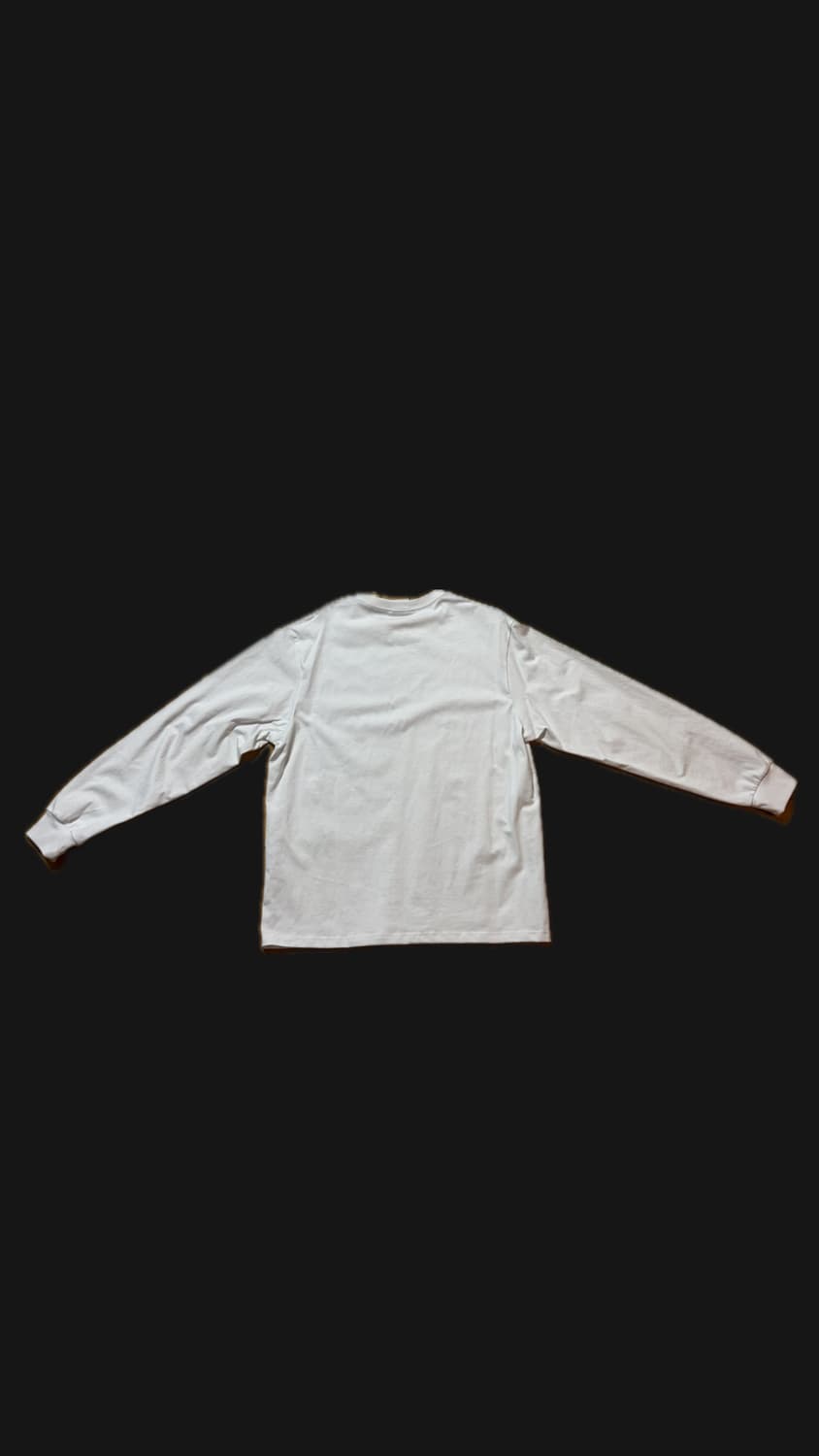 OY(오와이) BOLD PATCH 롱슬리브 - 흰색 상품이미지3