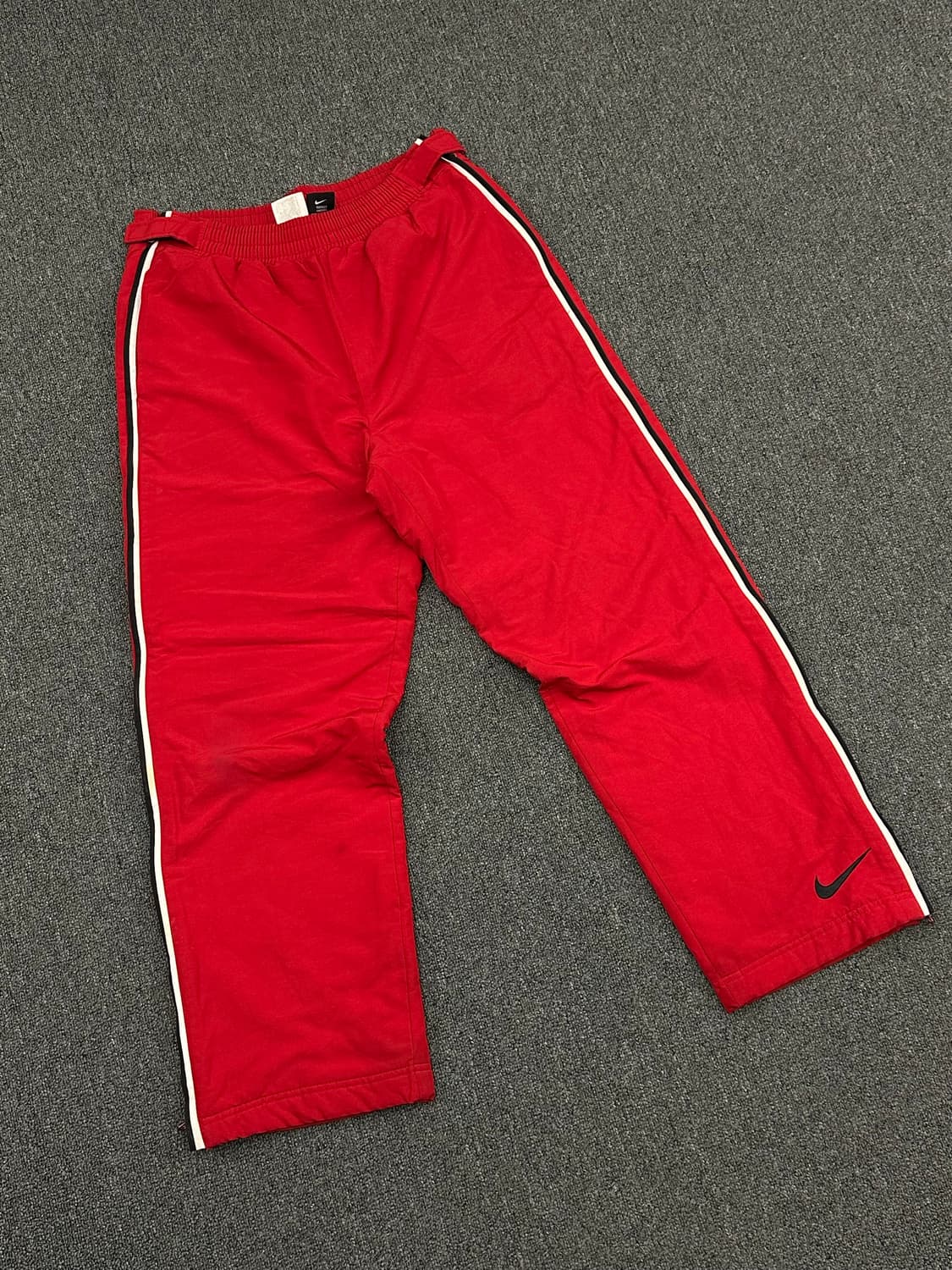 M)나이키 Nike 바스켓볼 사이드절개 빈티지 트랙 패딩 팬츠 상품이미지1