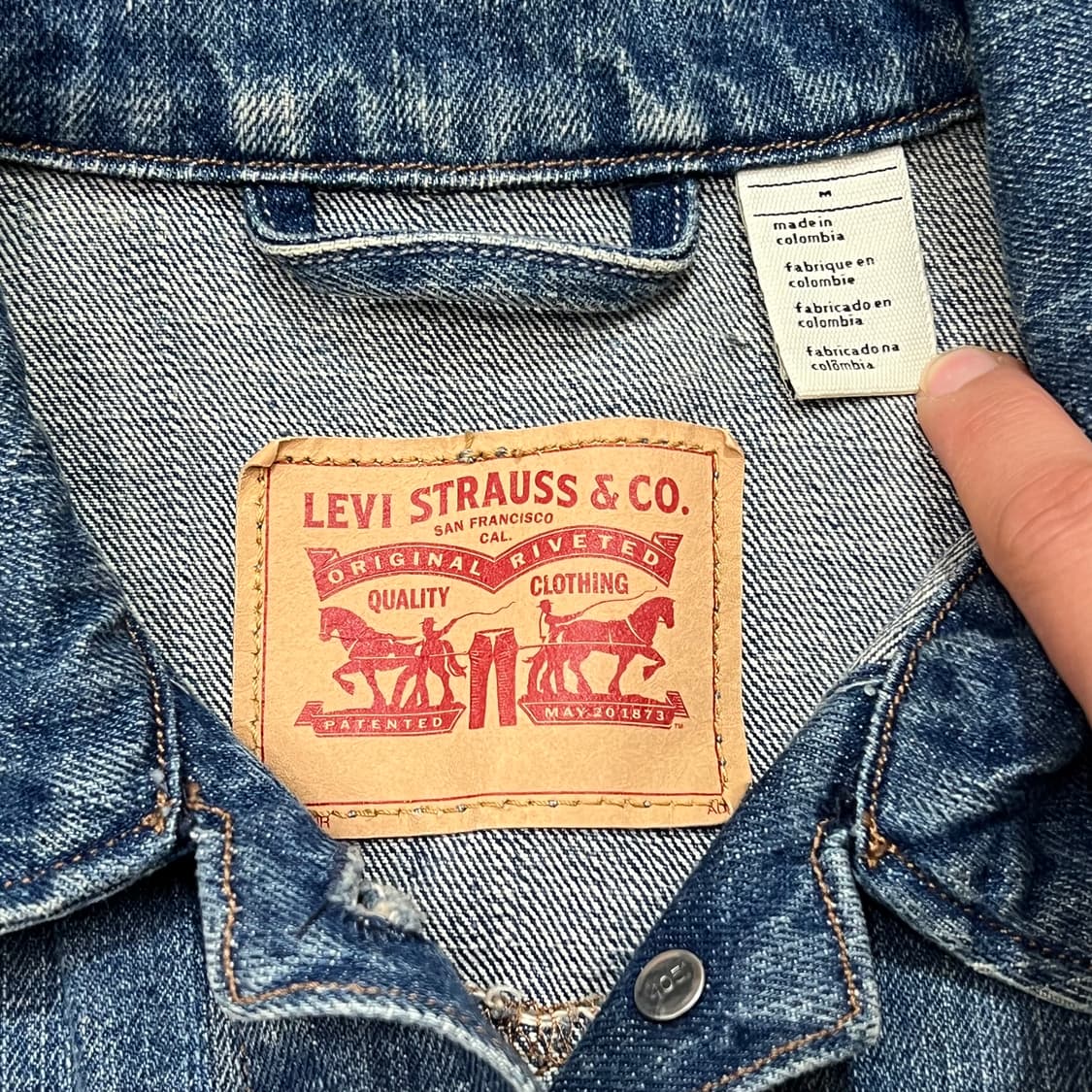 [우먼95] 리바이스 데님자켓 상품이미지3