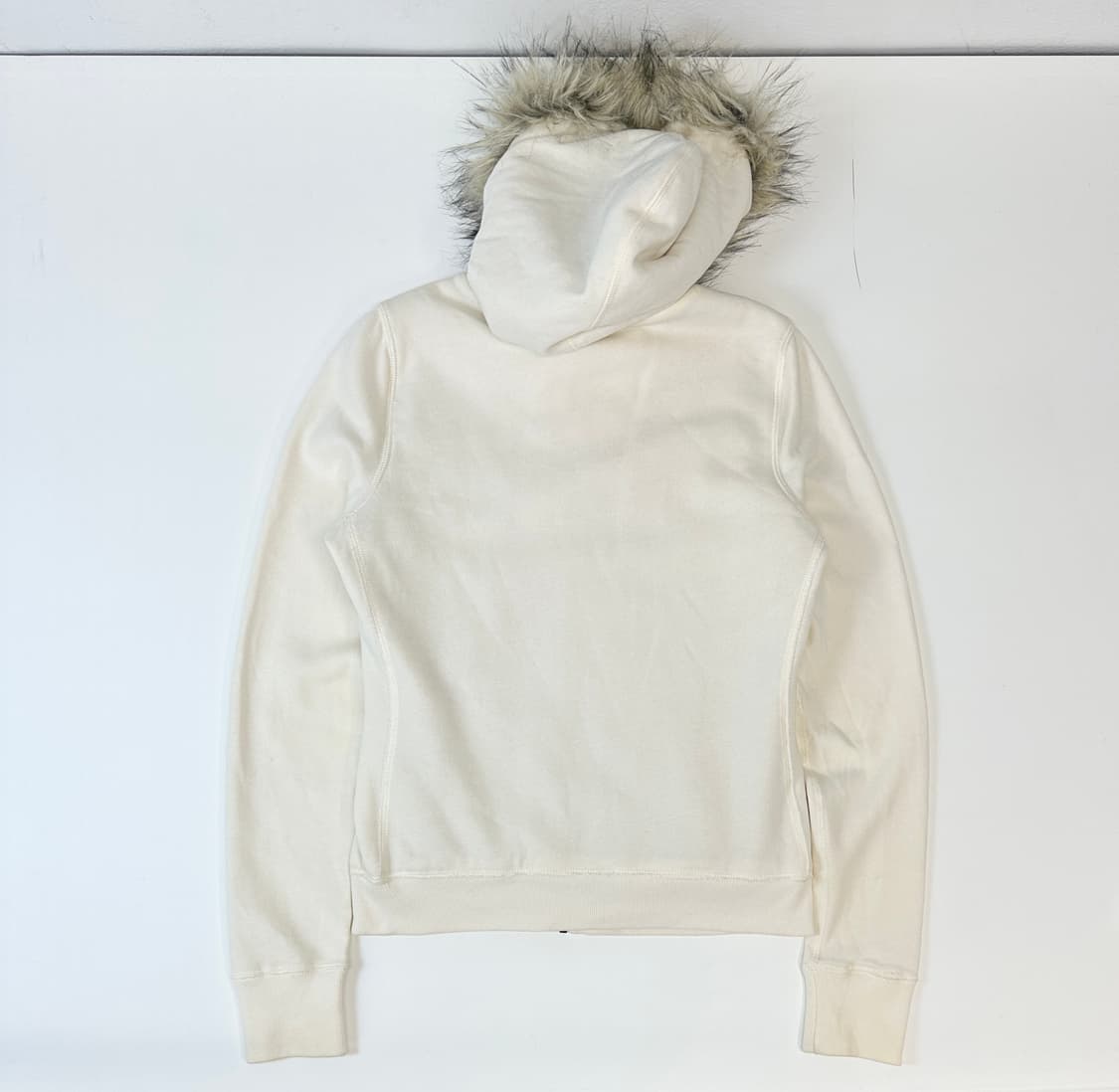 아베크롬비 웜화이트 울프죠 후드집업 M 상품이미지2