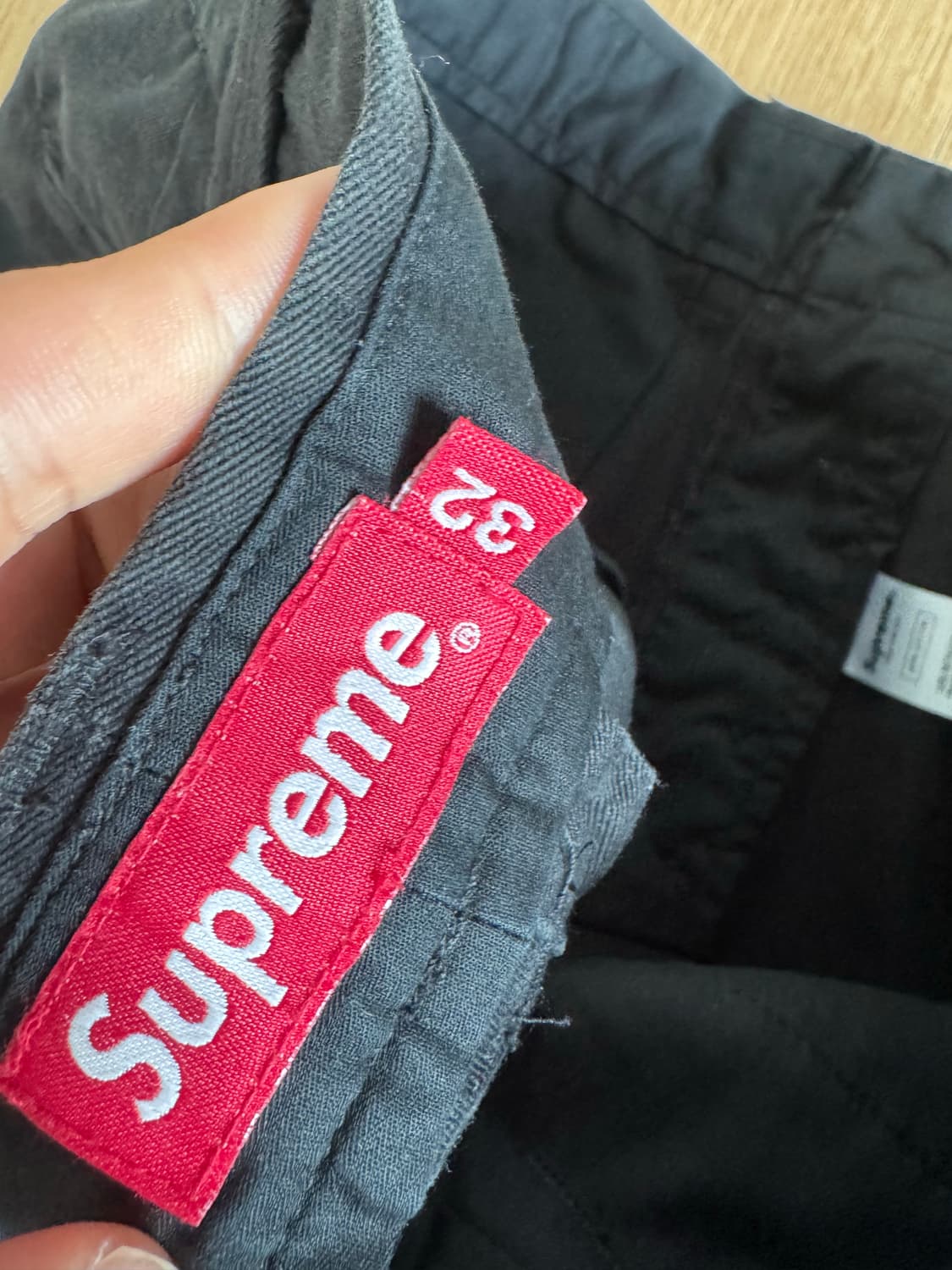 슈프림 크라운 치노팬츠 블랙 상품이미지8