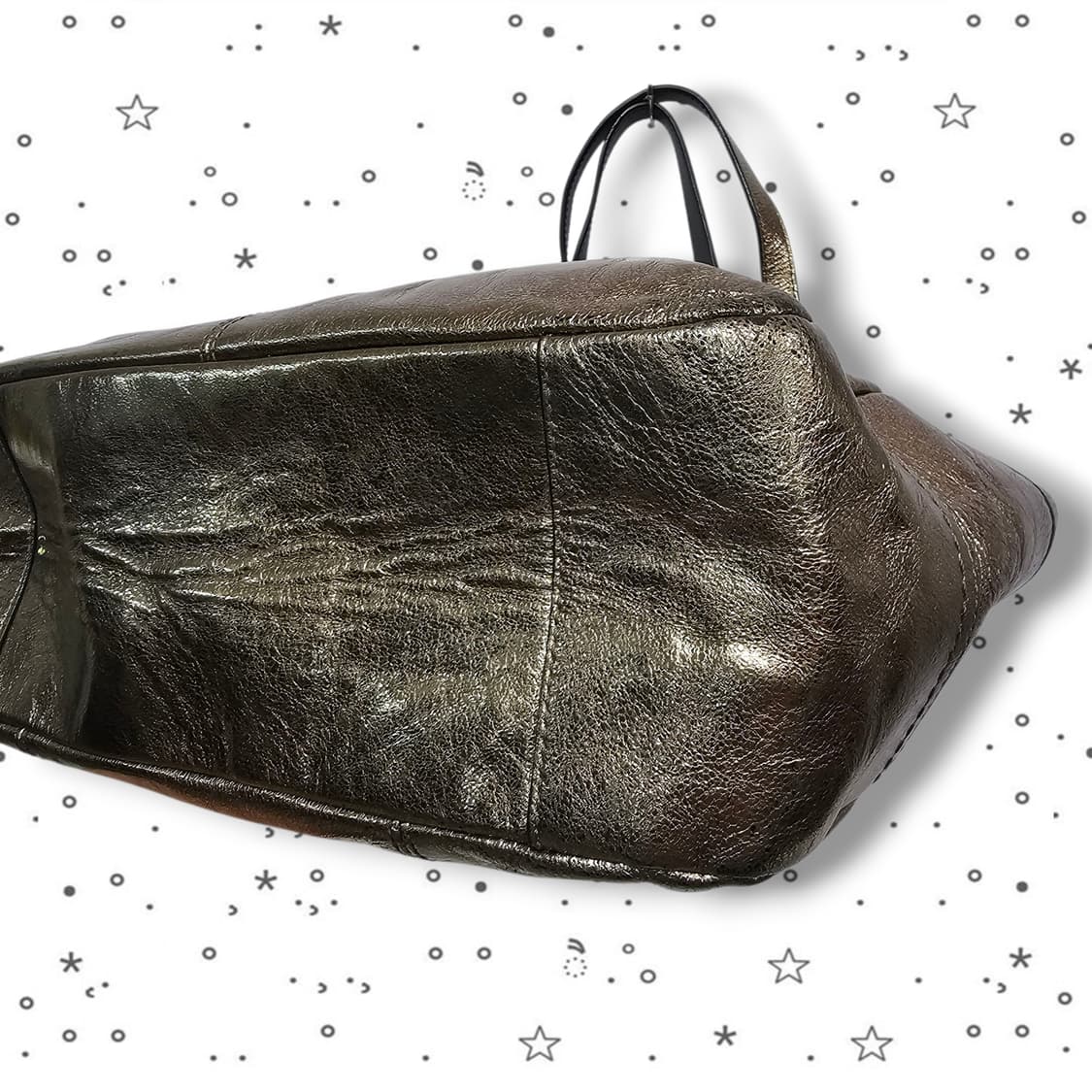 Coach 코치 메탈릭 토트백 상품이미지6