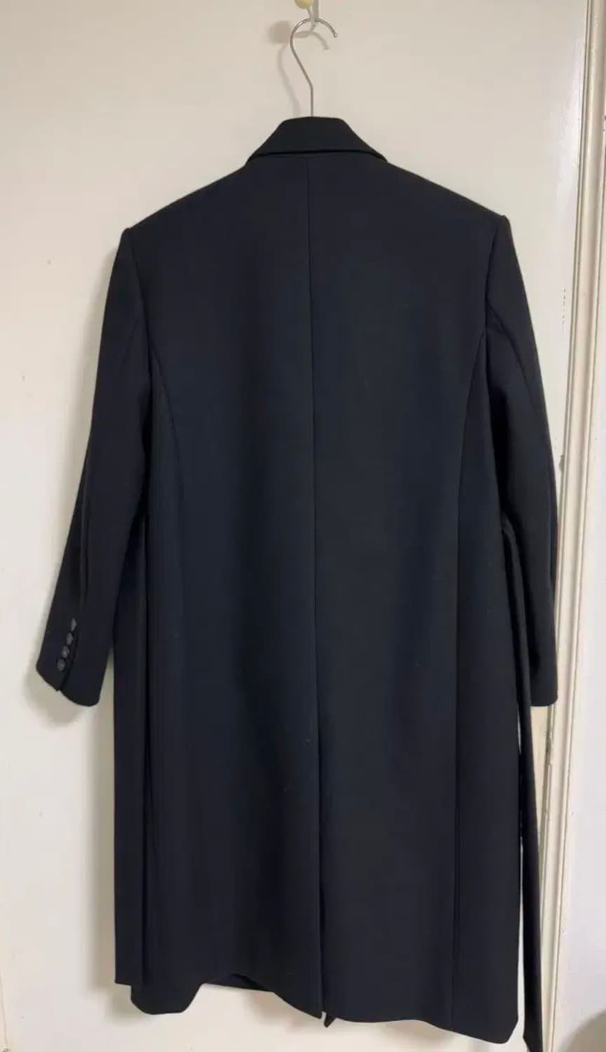 인스턴트펑크 오버사이즈 울 더블 롱 코트 상품이미지2