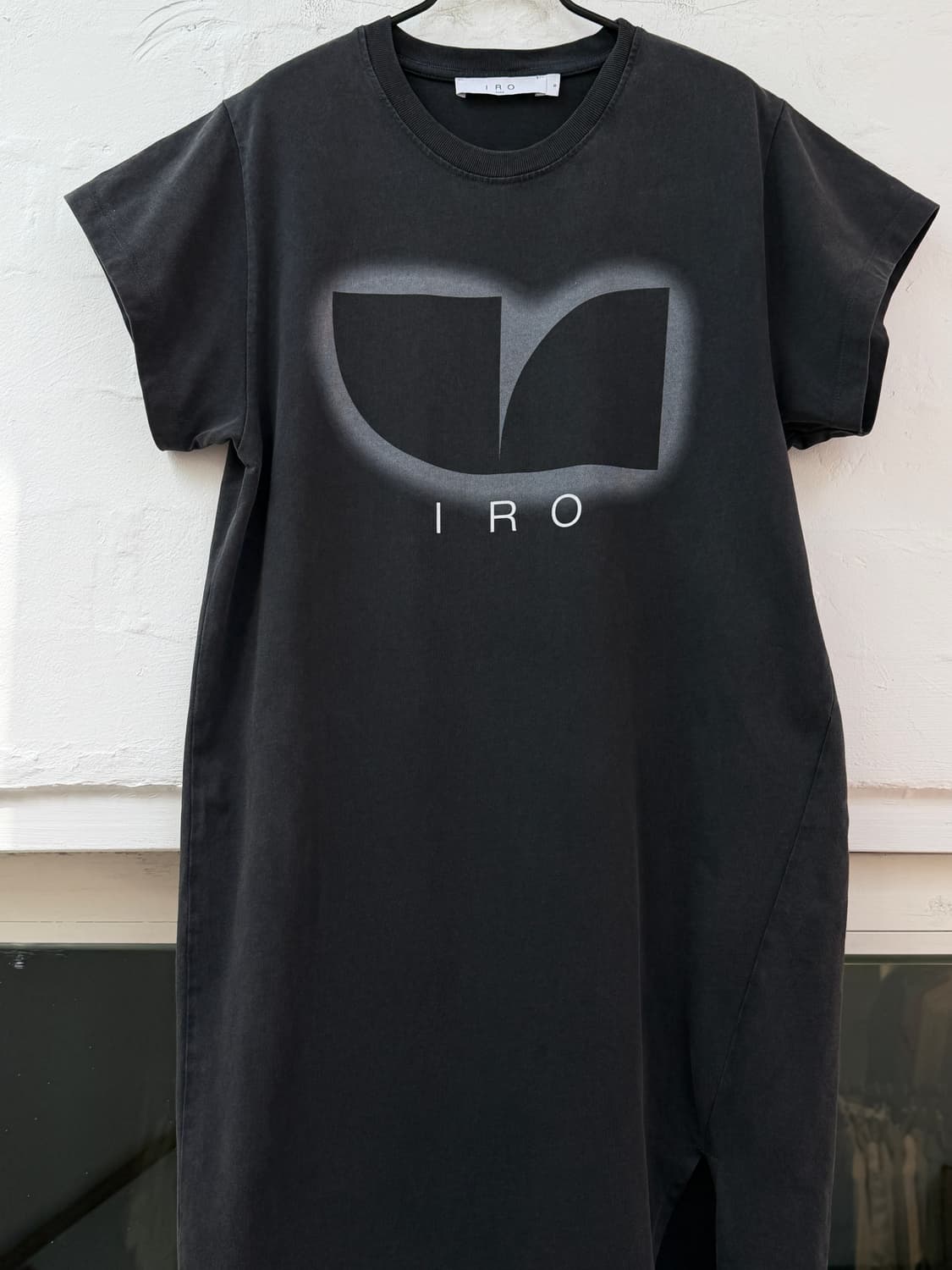IRO 이로 DAKOLYSPE 그래픽 티셔츠 드레스 S 상품이미지3