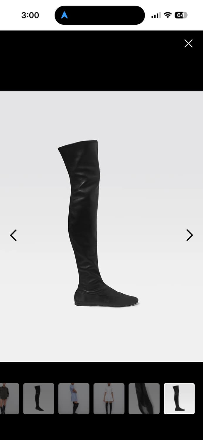 Gimaguas 기마구아스 High Boot 하이 부츠 블랙 여성 레더  상품이미지4