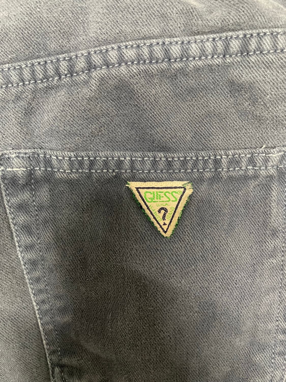 [31] 90s made in usa guess 다잉 데님 숏츠 상품이미지3