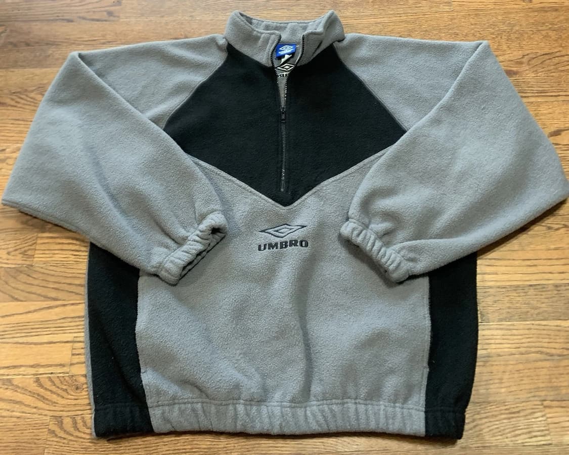 엄브로  빈티지 하프 집업 플리스  상품이미지1