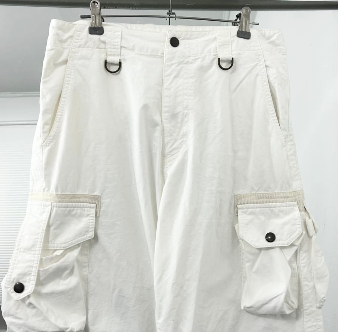 에스이오 워시드 카고 팬츠 WASHED CARGO PANTS IVORY 상품이미지5