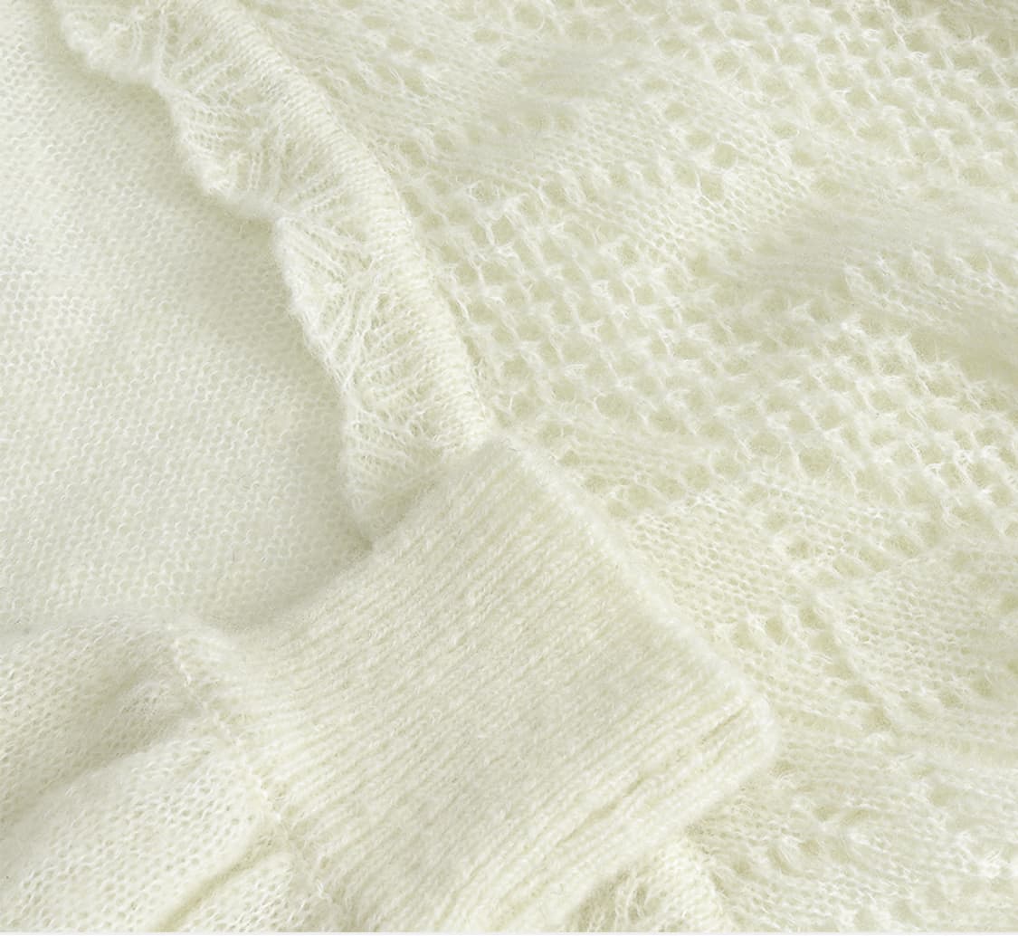 더티스FLUFFY WRAP KNIT CARDIGAN MUFFLER SET 상품이미지2