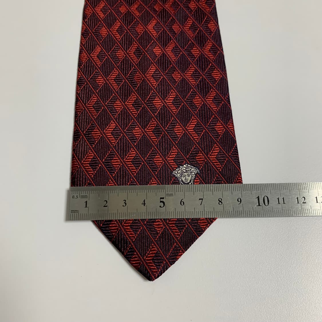 베르사체(VERSACE) 심플로고 클래식 명품넥타이 100실크 이태리 상품이미지10