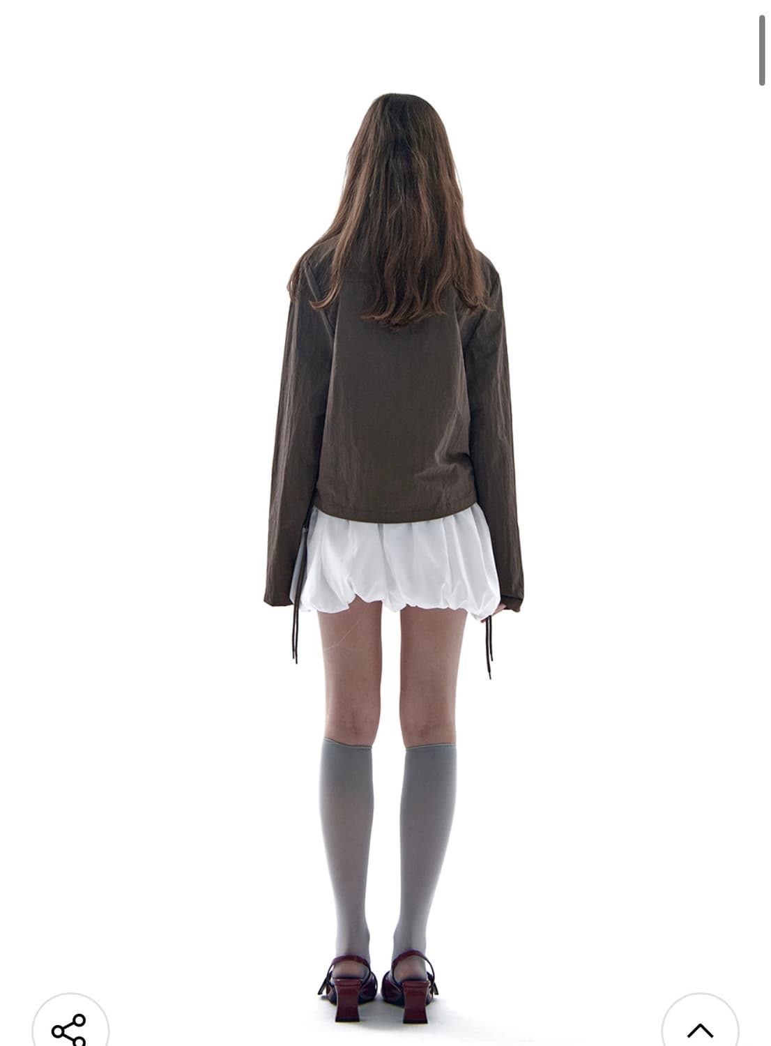 플레이스스튜디오 셔링 크롭 자켓 상품이미지4