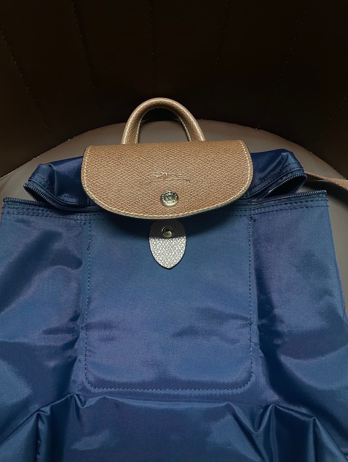 롱샴 백팩 네이비(새상품) 상품이미지3