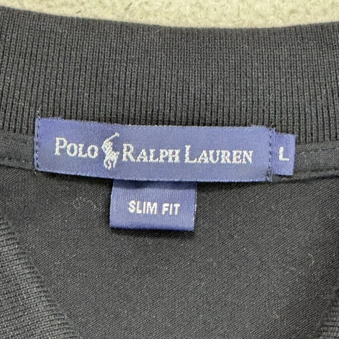 RALPH LAUREN 핑크 빅포니 긴팔 셔츠 블랙 L 상품이미지4