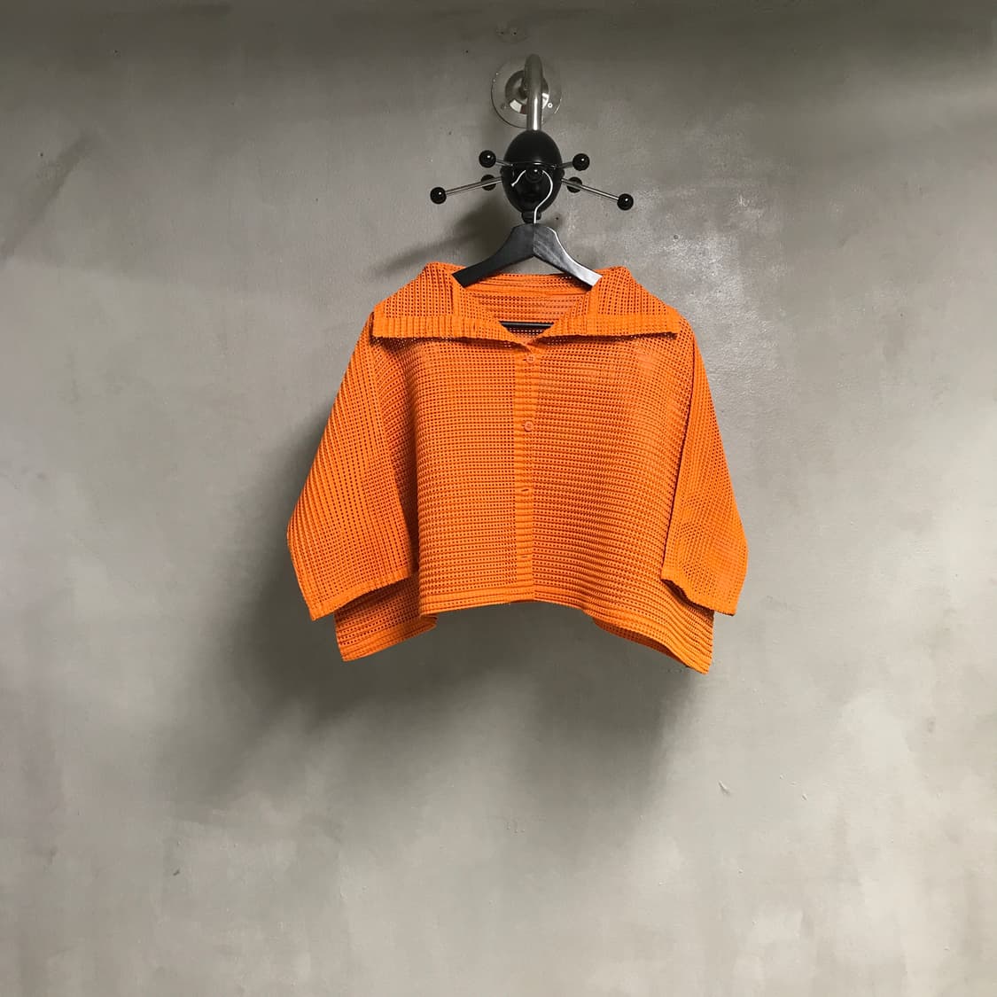 미 이세이 미야케 메쉬 자켓 오렌지 -(W) 상품이미지1