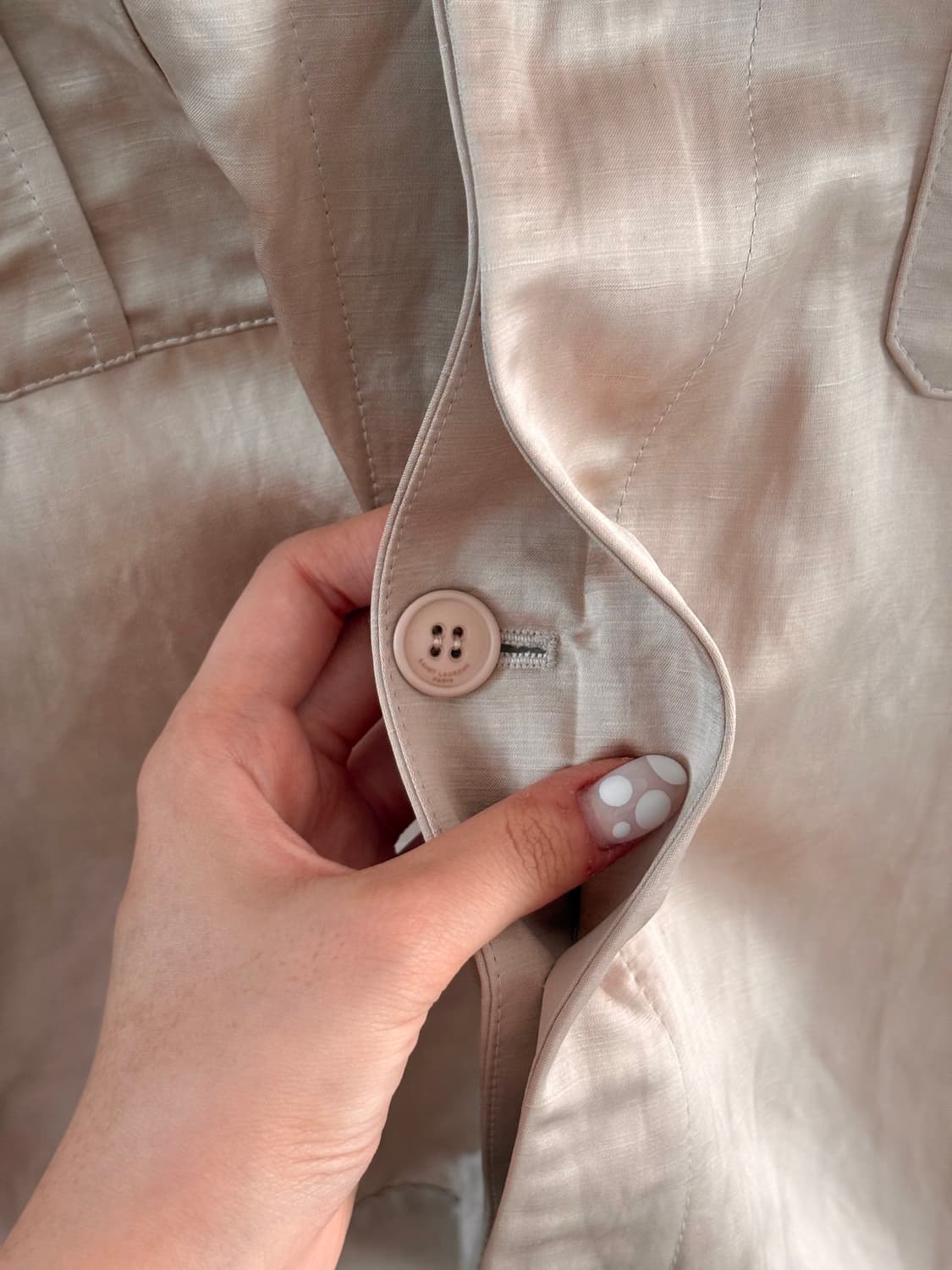 Saint Laurent 생로랑 플람메 새틴 밀리터리 자켓 상품이미지7