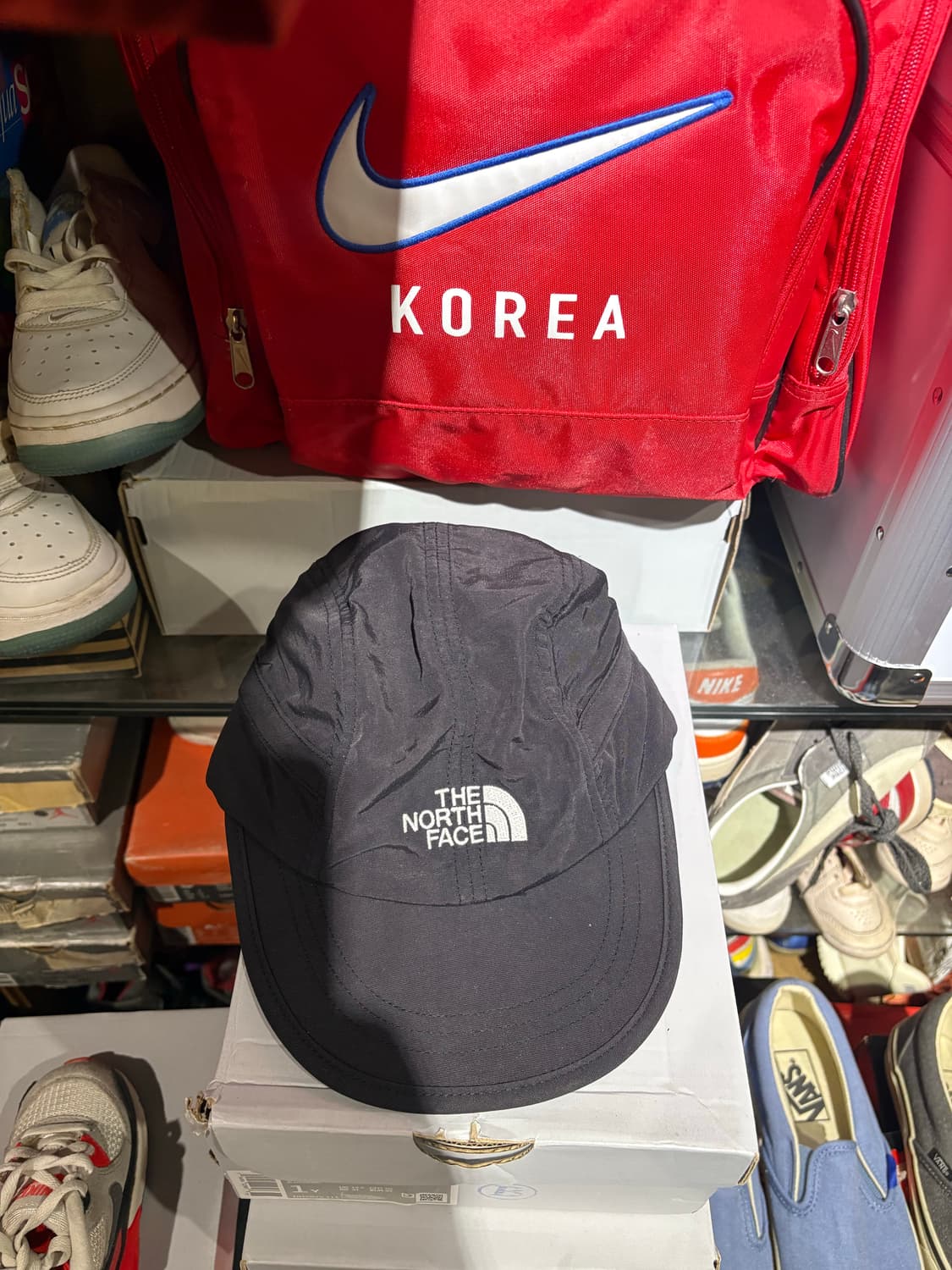 슈프림 x 노스페이스 트레킹 소프트 빌 캡 블랙 - 22SS 상품이미지1